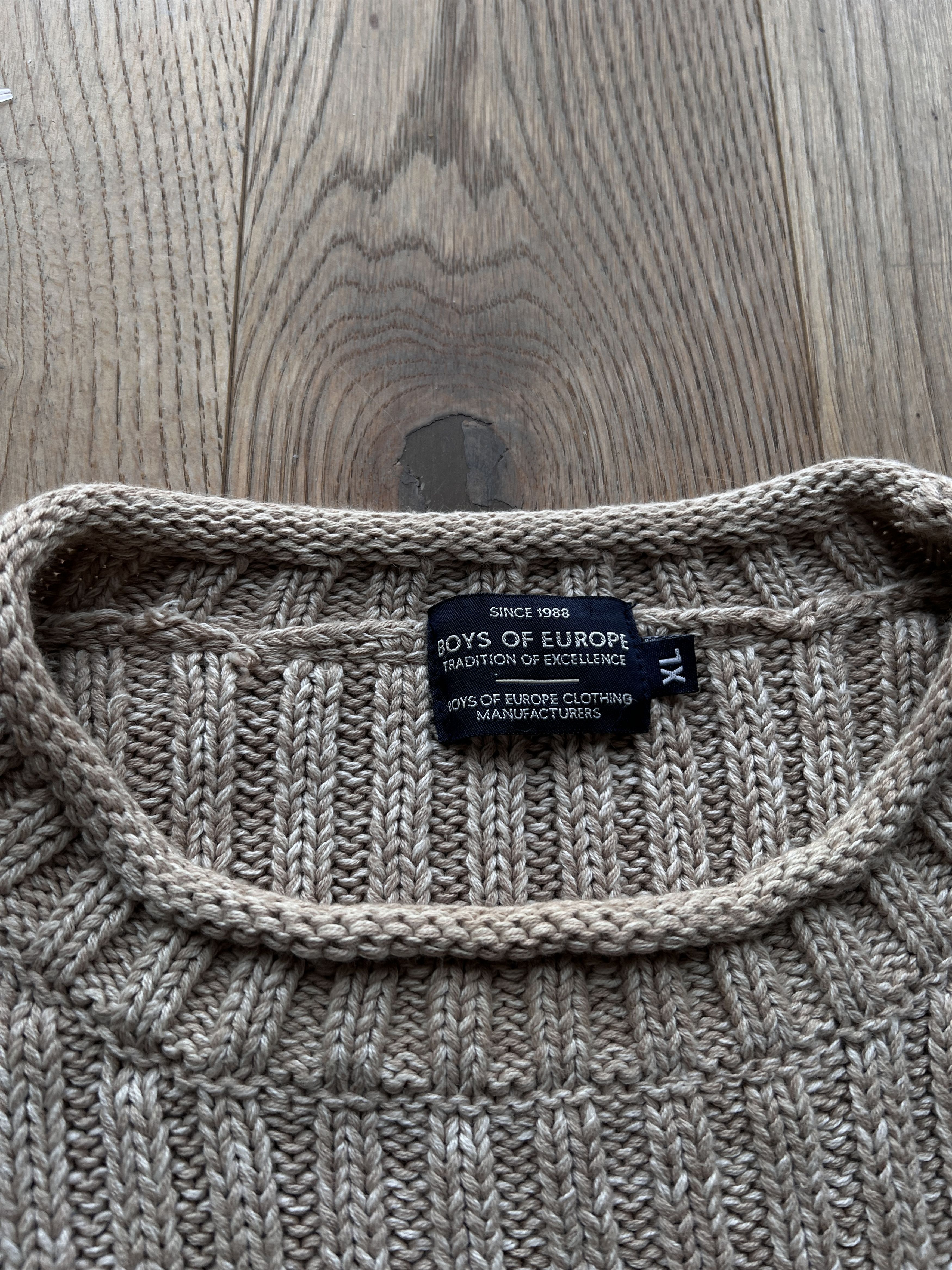 Vintage Y2K ribbed knit sweater vintage 2000s japanese striped baggy Size US XL / EU 56 / 4 - 6 Thumbnail