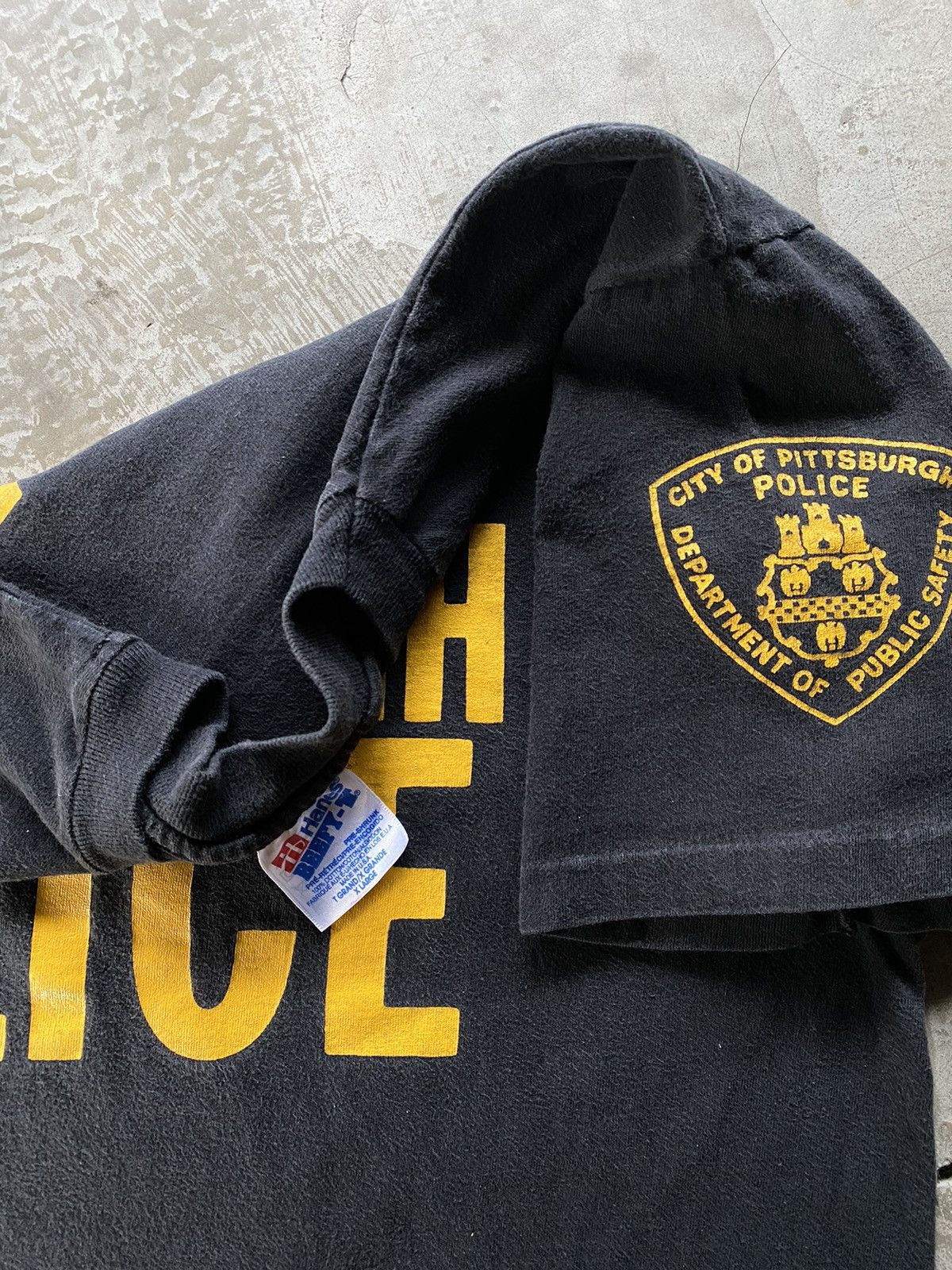 Vintage Vintage 1990s Pittsburgh Narcotics Size US XL / EU 56 / 4 - 3 Thumbnail