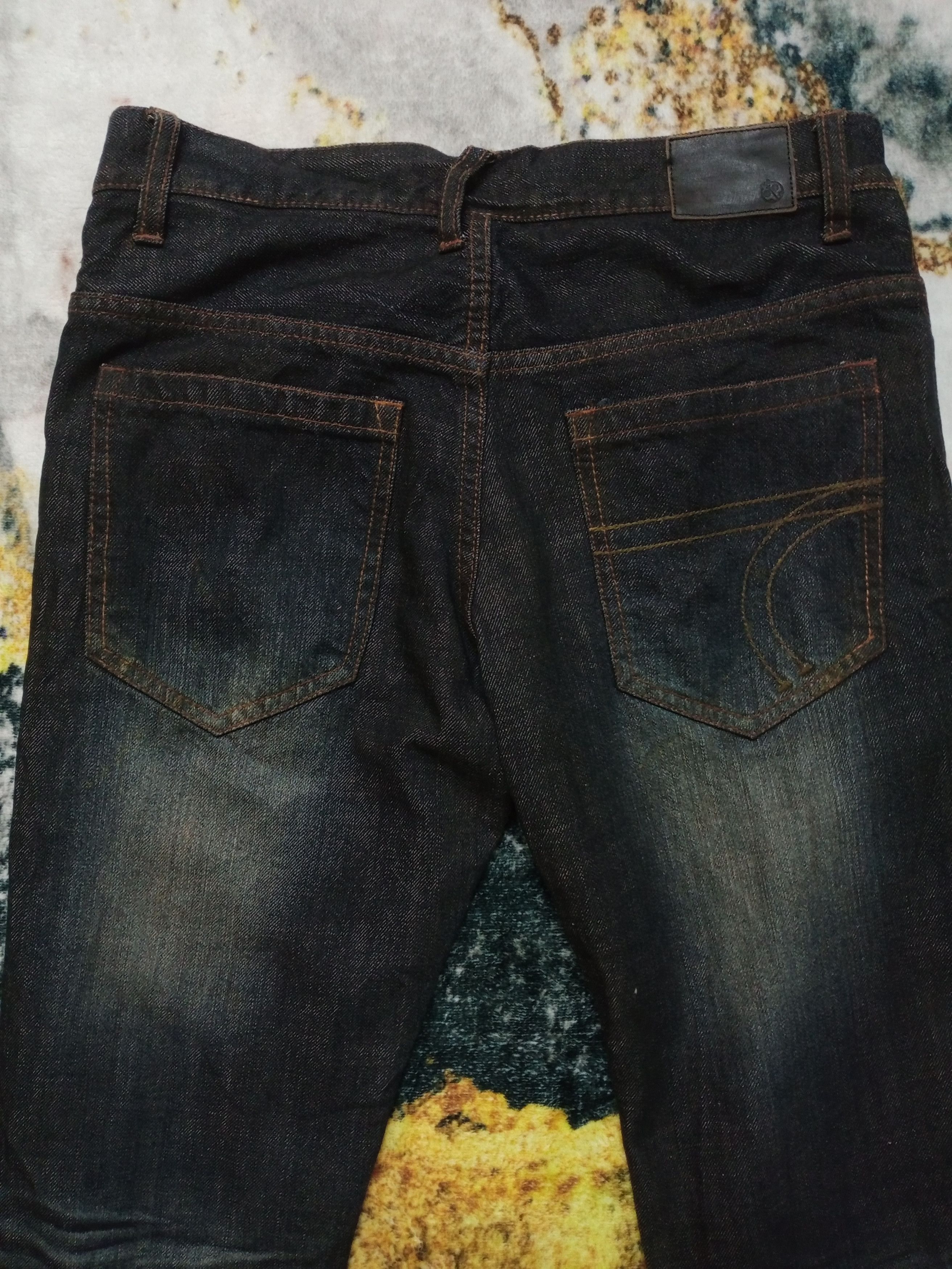 Issey Miyake Vintage Tete Homme Issey Miyake Flare Distressed Denim Jeans Size US 31 - 5 Thumbnail
