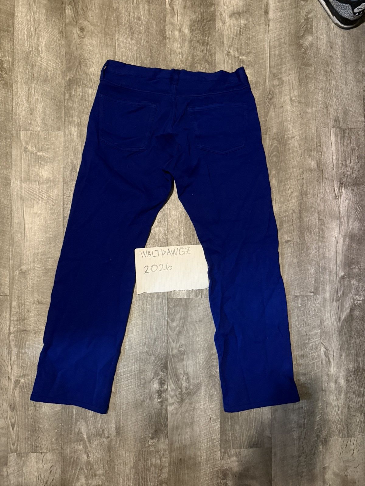 Comme des Garcons Blue Polyester CDG Jeans Size US 32 / EU 48 - 2 Thumbnail