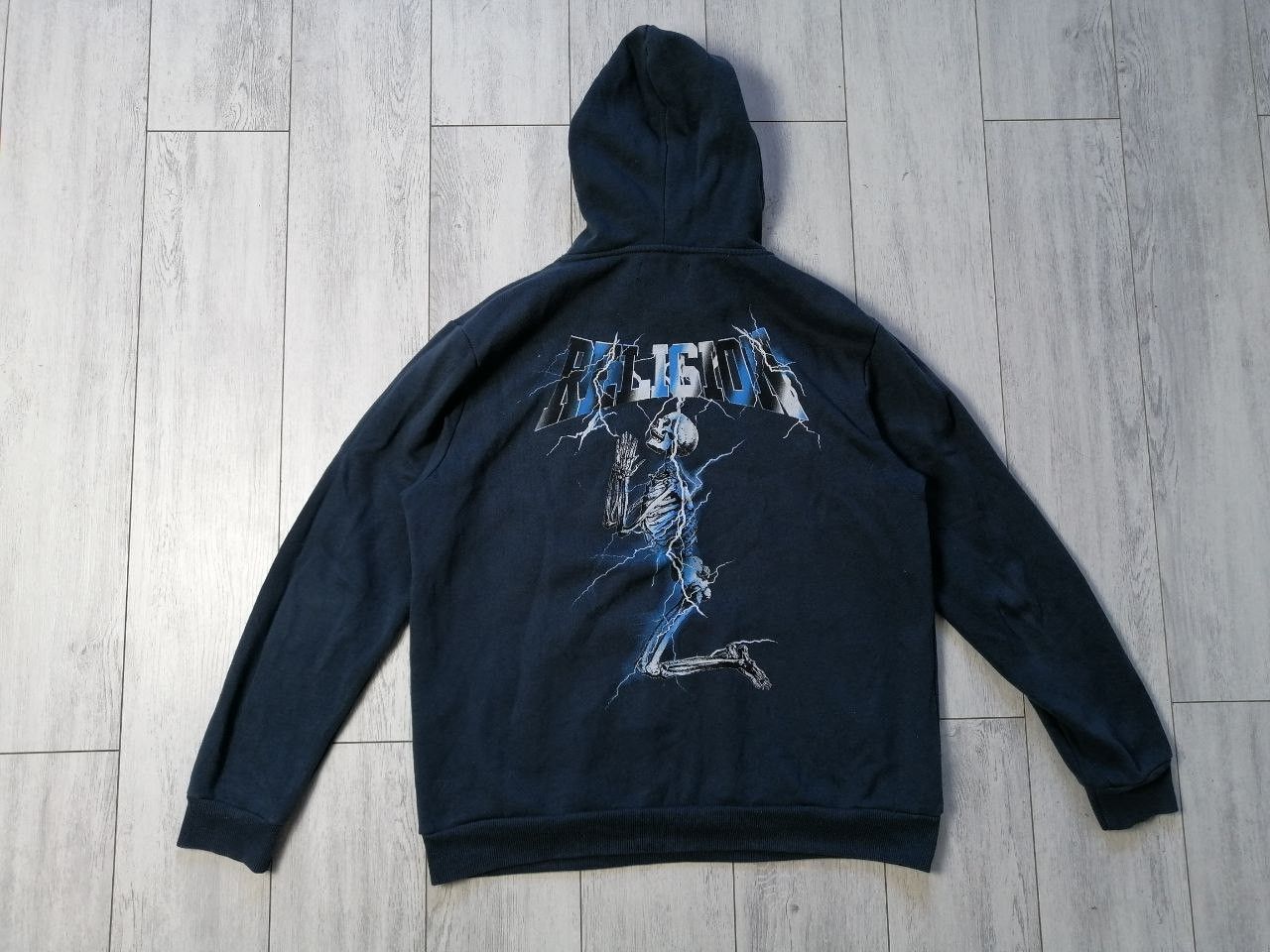 Other Religion hoodie with skeleton on the back Size US L / EU 52-54 / 3 - 1 Thumbnail