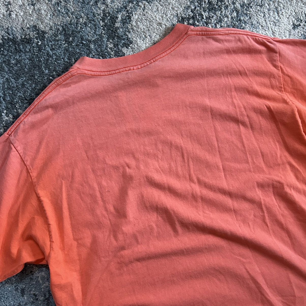 Reebok SUN FADED SiNGLE STiTCH VECTOR LOGO TEE BRiGHT MANGO ORANGE Size US XL / EU 56 / 4 - 9 Thumbnail