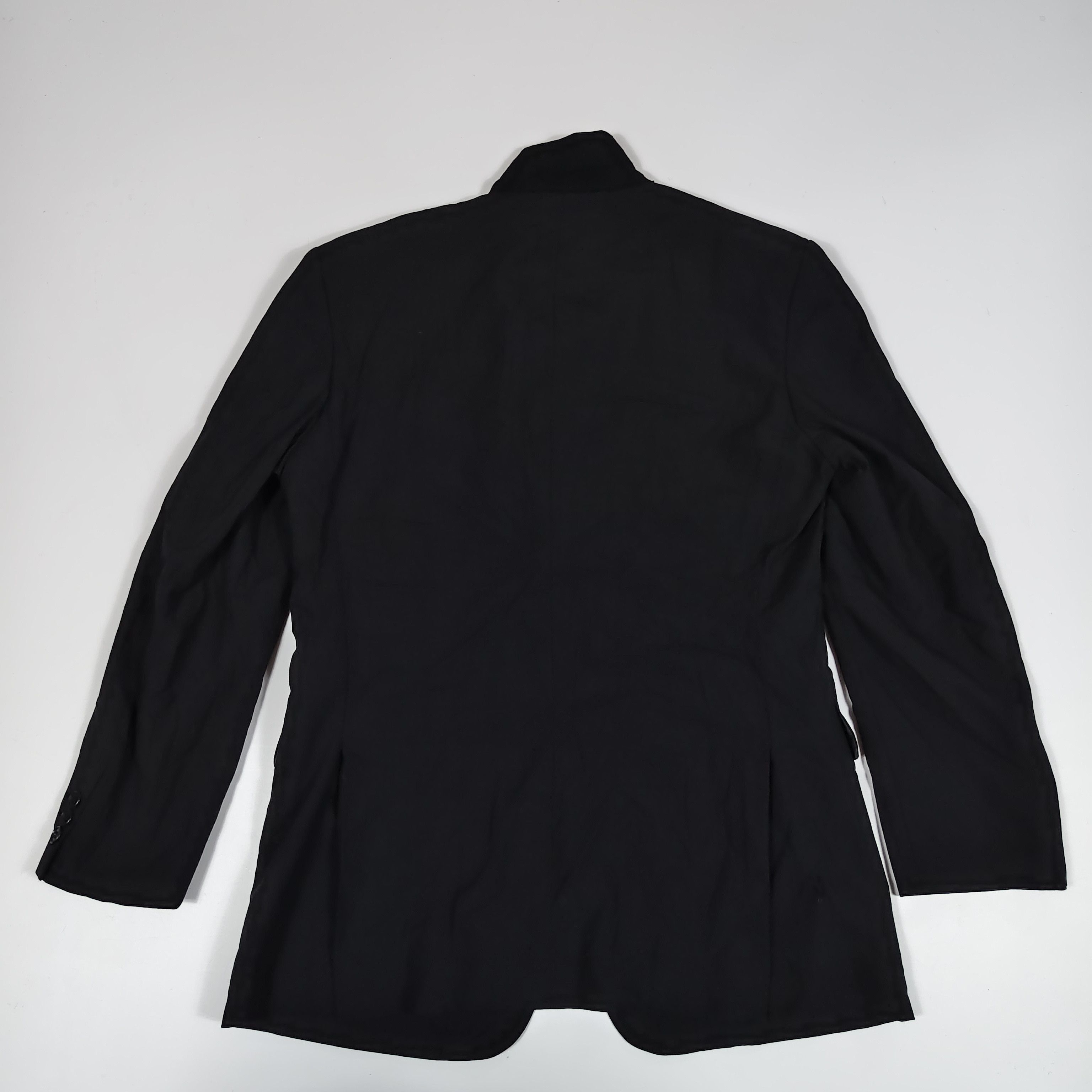 Yohji Yamamoto AW2007 Yohji Yamamoto A.A.R Stand Collar Wool Blazer #A Size US M / EU 48-50 / 2 - 2 Thumbnail