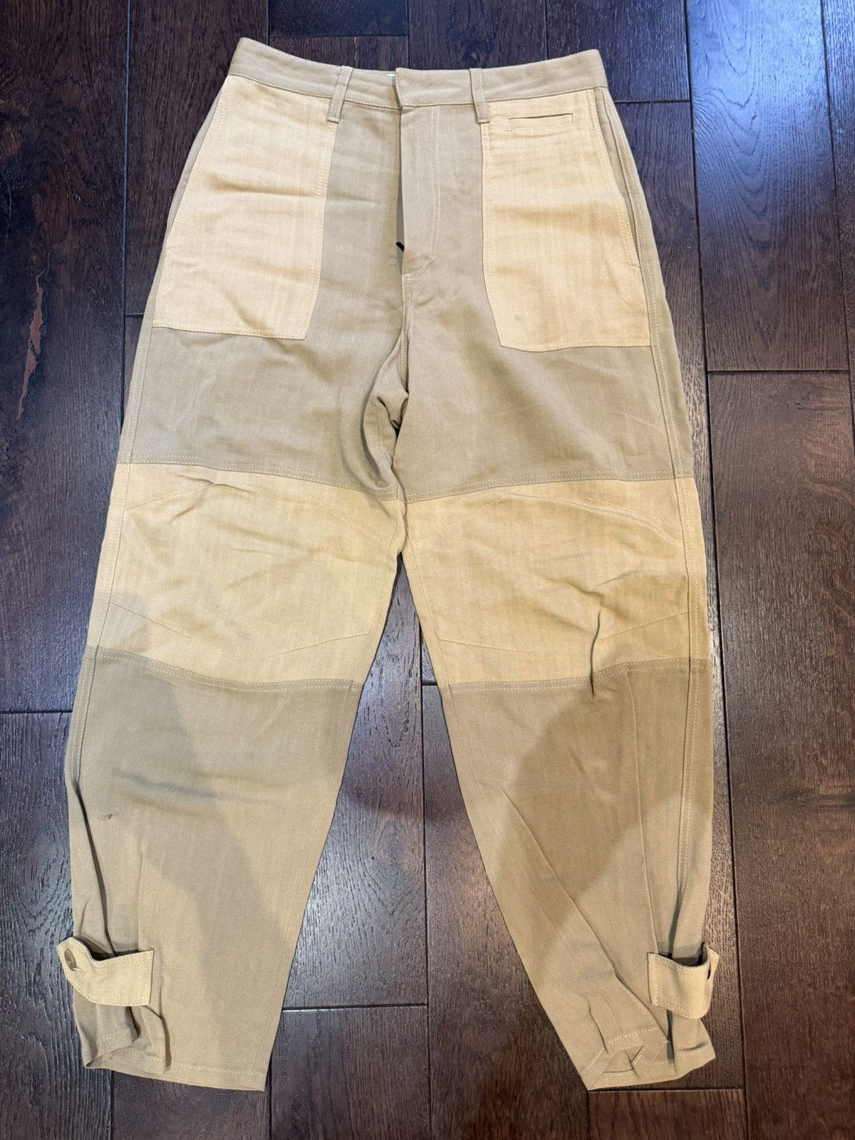 Loewe Loewe Paula's Ibiza Two-Tone Panelled Trousers Linen Viscose Size US 32 / EU 48 - 1 Thumbnail
