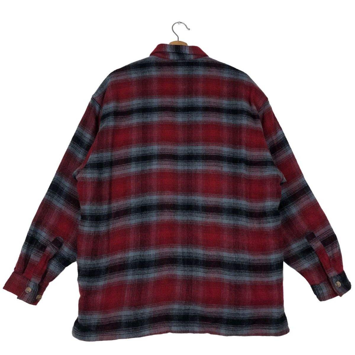 Japanese Brand 🔥Vtg Flannel Jacket Tartan Design High Spirits Issey Miyake Size US L / EU 52-54 / 3 - 8 Thumbnail