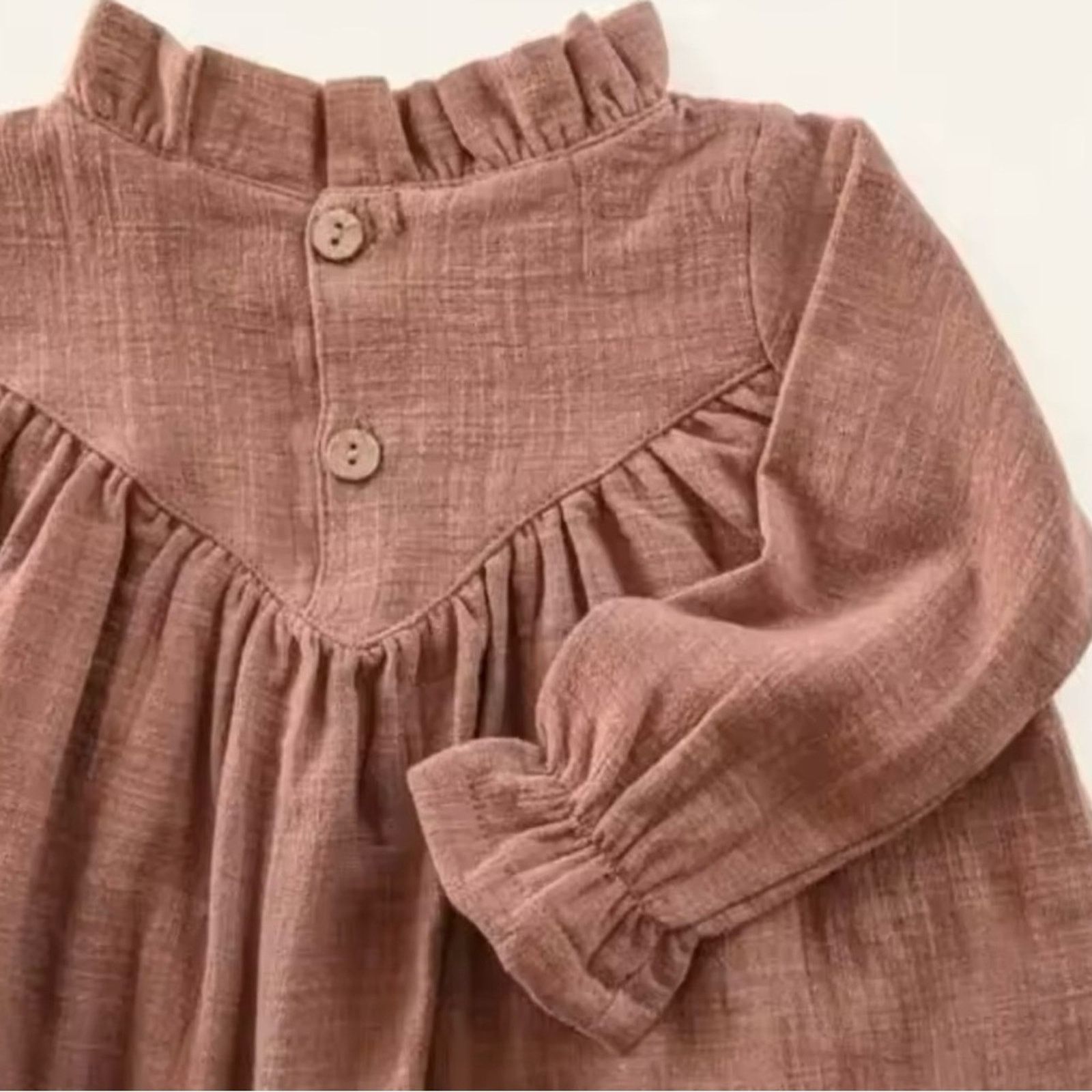 Other Long Sleeve Cotton Kids Girls Dresses size 1T 2T 3T 4T 5T Size XXS / US 00 / IT 34 - 5 Thumbnail
