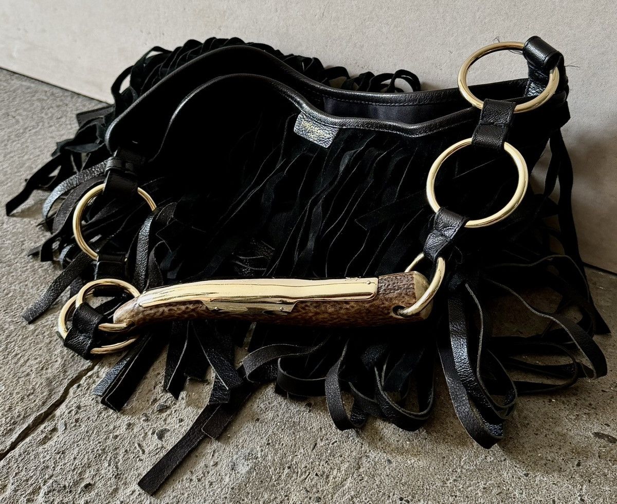 Yves Saint Laurent Archive Yves Saint Laurent - Tom Ford - 2002 Fringe Mombasa Size ONE SIZE - 19 Thumbnail