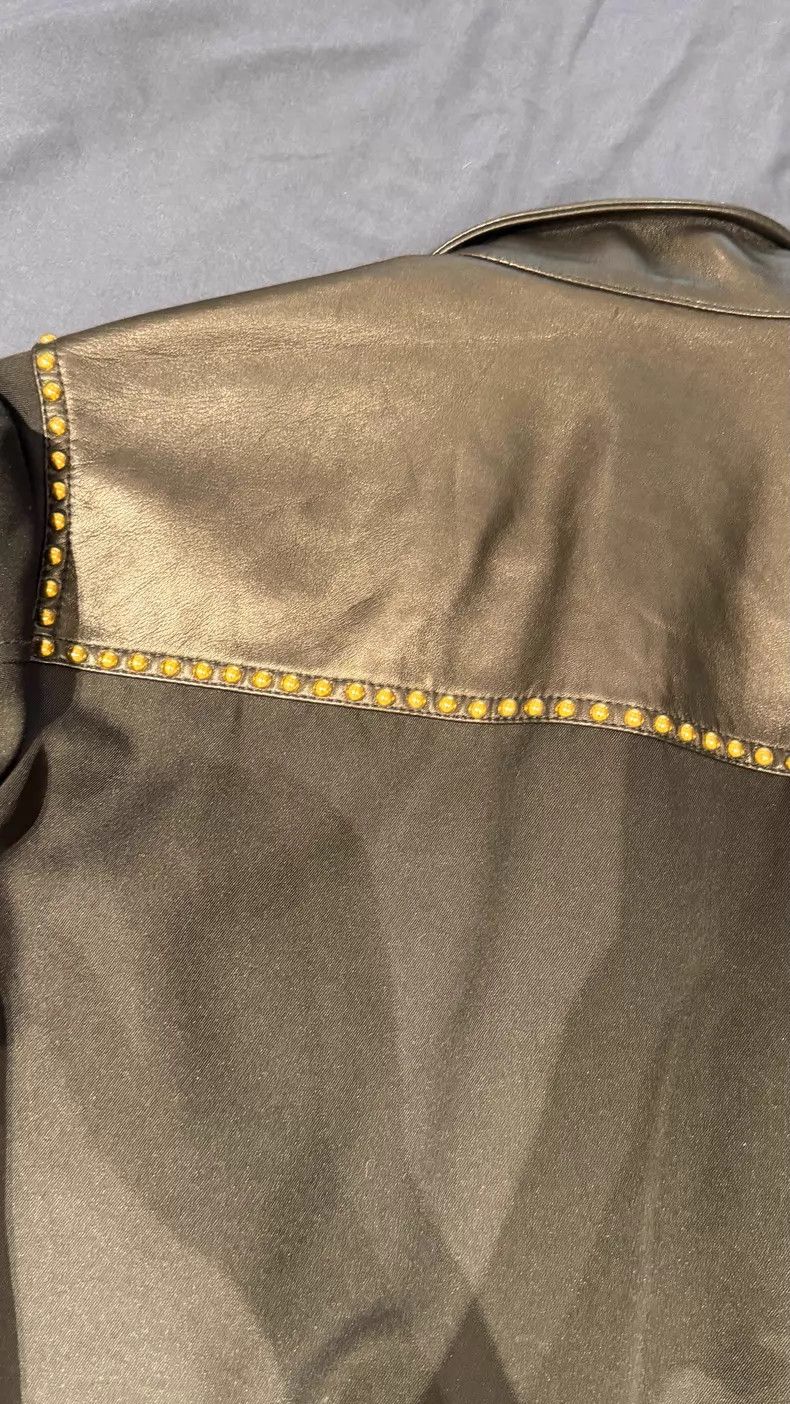 Versace Versace Men's leather jacket Size US S / EU 44-46 / 1 - 6 Thumbnail