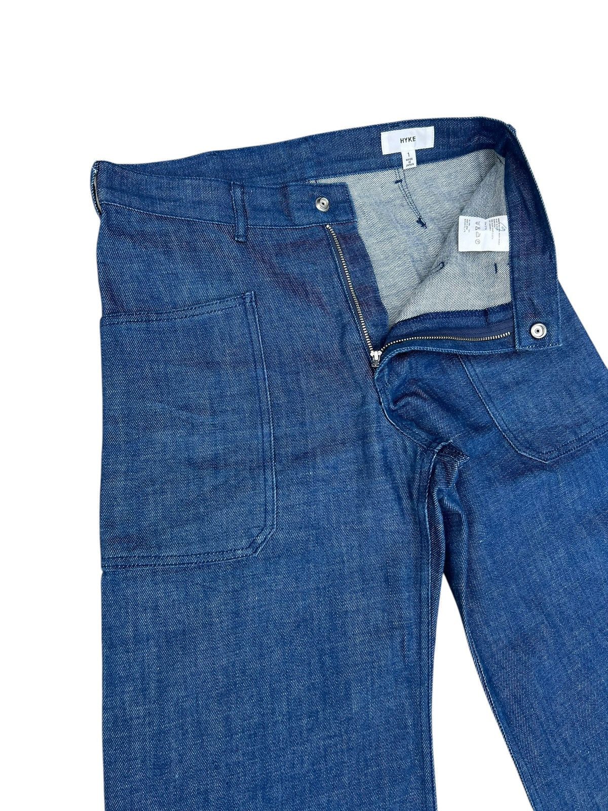 HYKE Hyke Japan 2 Pocket Denim Wide Leg Jeans Size US 29 - 8 Thumbnail