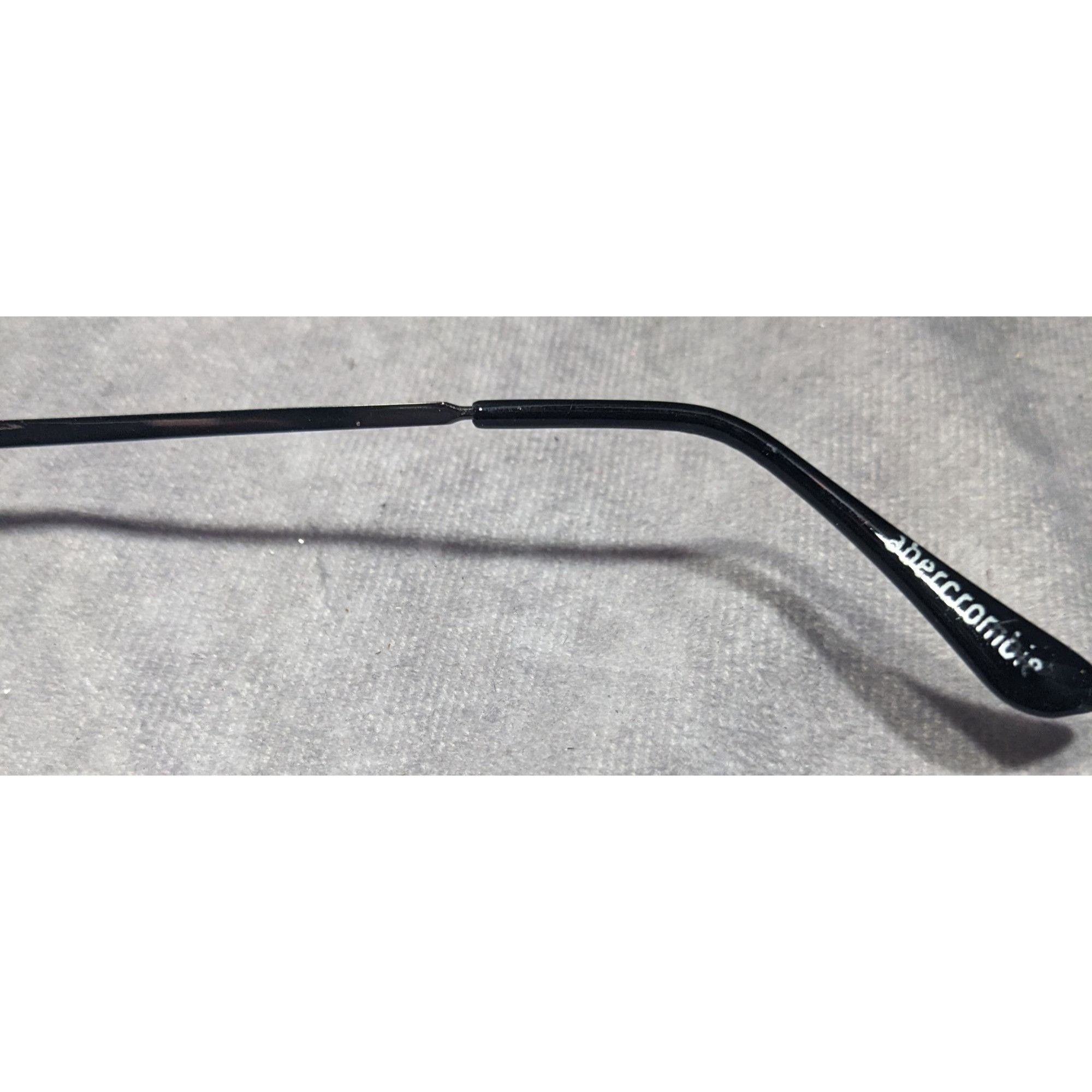 Abercrombie & Fitch Preppy Abercrombie Aviator Sunglasses With Rainbow Mirror Fi Size ONE SIZE - 6 Thumbnail