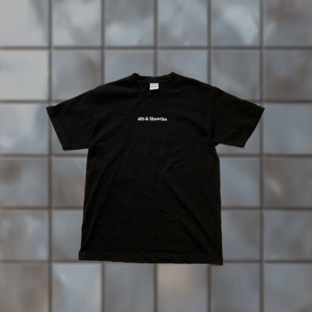 Vintage VINTAGE 40s & Shorties Black Graphic Crewneck S/S T-Shirt Sz. M Mens Shirts 40s & Shawties Crew Neck Graphic Black 40s & Shorties Mens M Size US M / EU 48-50 / 2 - 1 Thumbnail