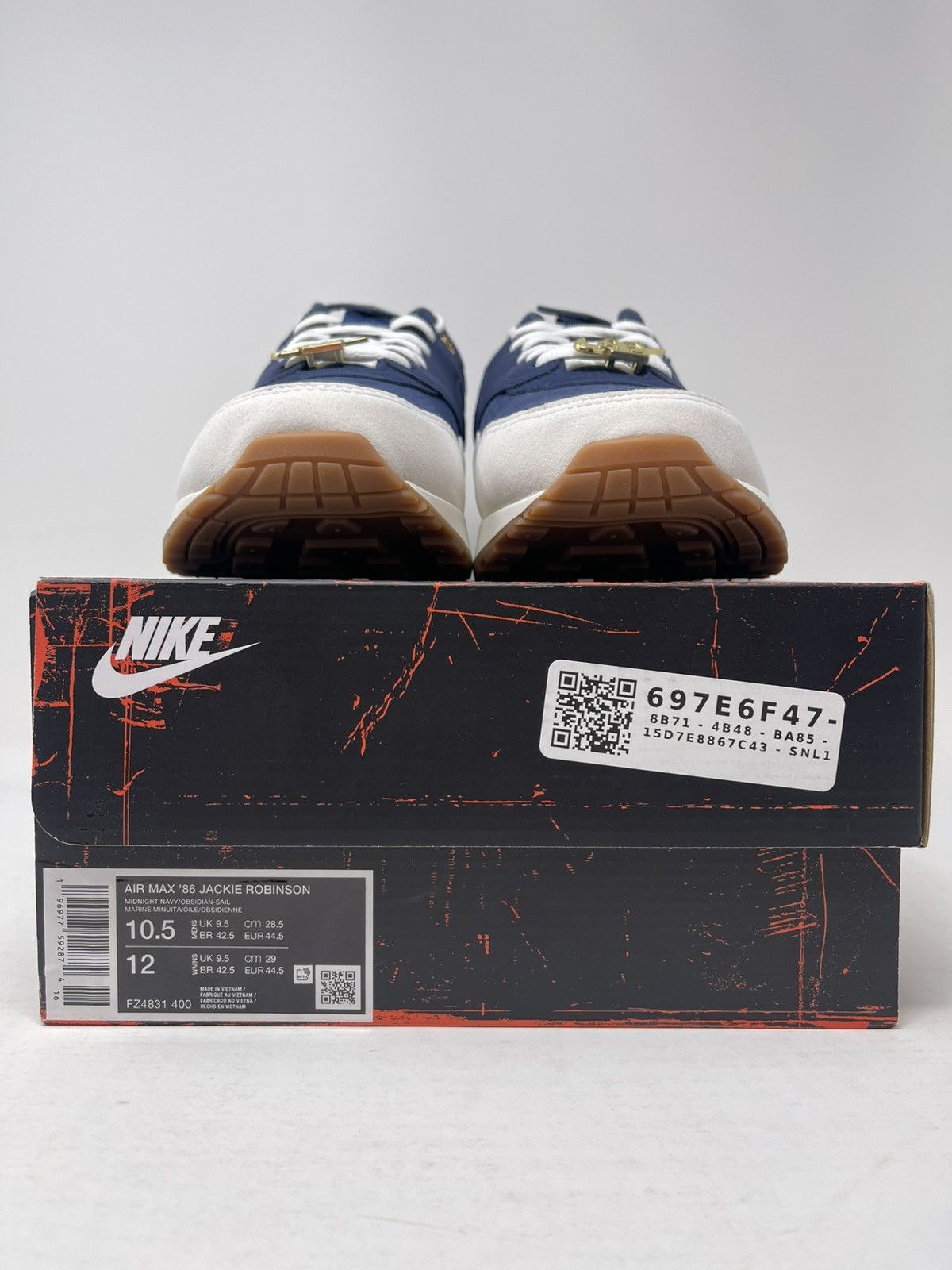 Nike Nike Air Max 1 '86 OG Big Bubble - Jackie Robinson Size 10.5 Size US 10.5 / EU 43-44 - 5 Thumbnail