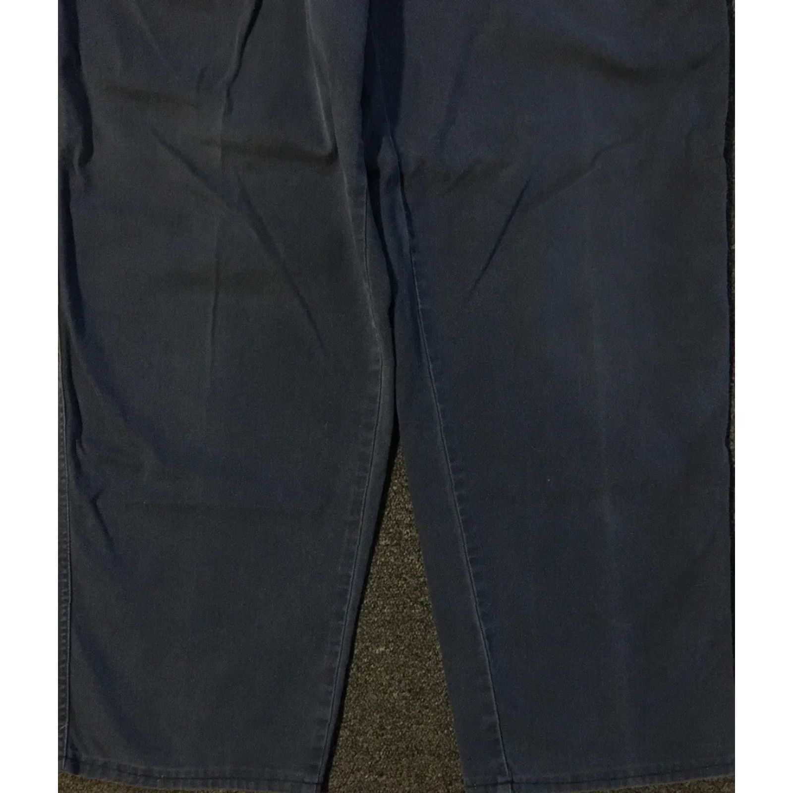 Vintage VINTAGE Faded Pleated Chino Pants 34/30 Blue Talon Zipper 80s 90s Grunge Army Biker Trucker Military Mens Pants Size US 34 / EU 50 - 5 Thumbnail