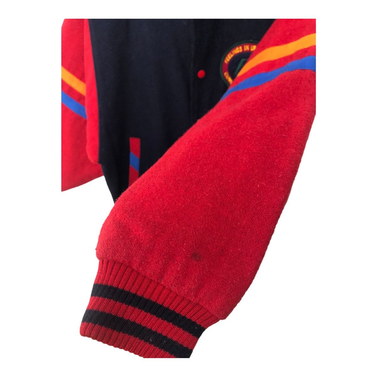 Japanese Brand Urban Style Multicolour Streetwear Varsity Jacket Size US M / EU 48-50 / 2 - 7 Thumbnail