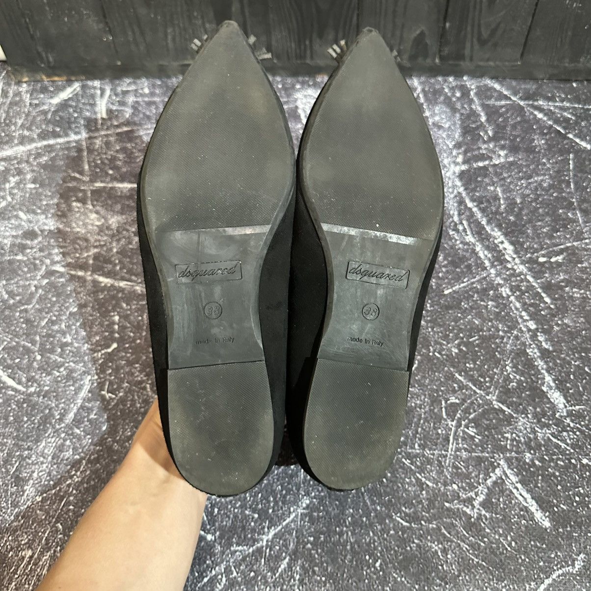 Dsquared2 DSQUARED2 - Women’s Suede Ballet Flats Size 38 Size US 8 / IT 38 - 13 Thumbnail