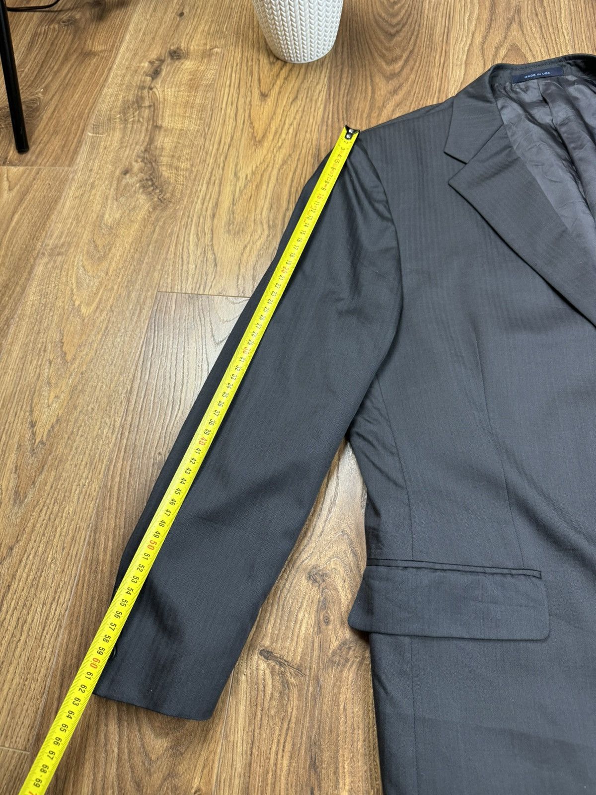 Loro Piana Vintage wool blazer Loro Piana Italy original luxury item Size 46R - 6 Thumbnail