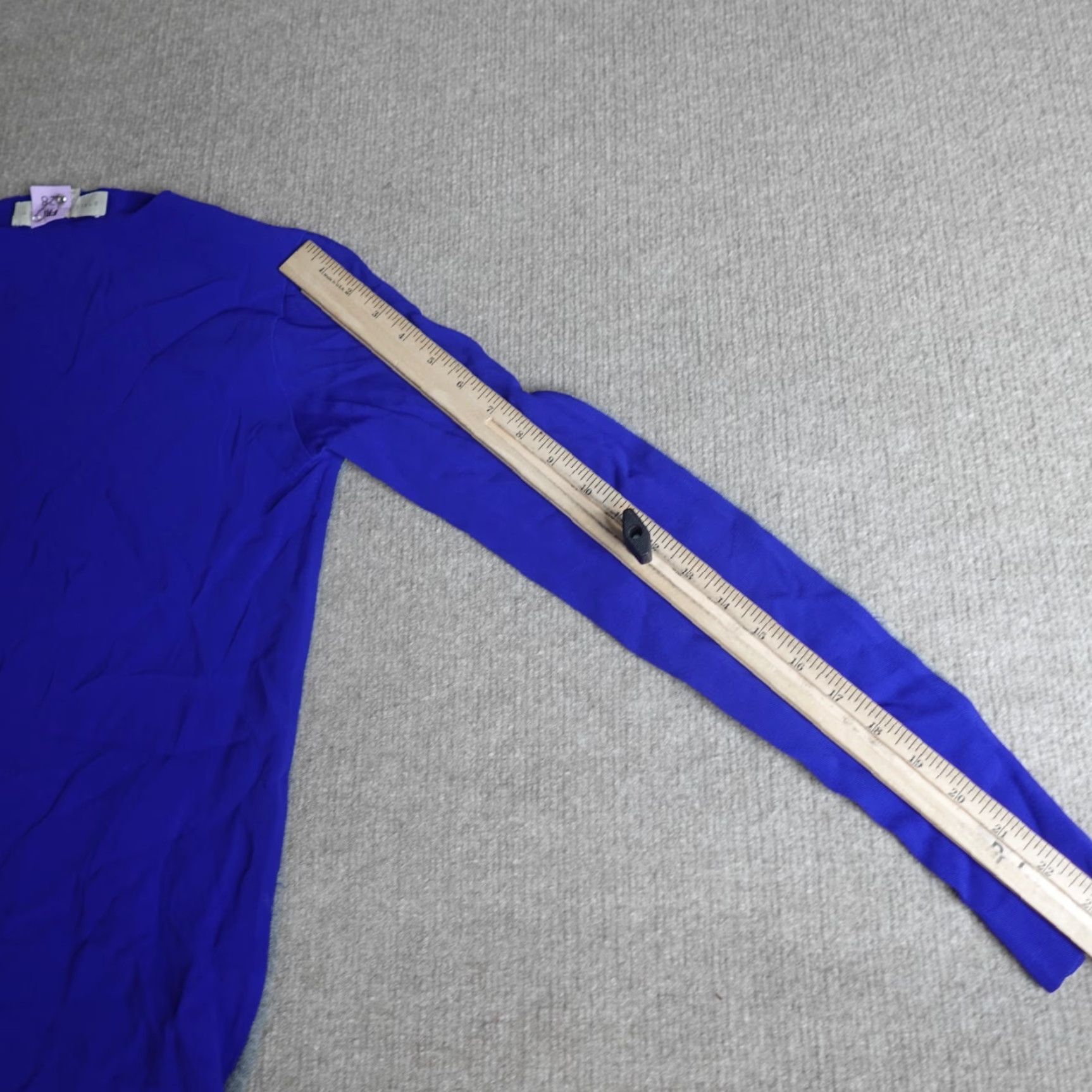 Stella McCartney Stella McCartney Womens Sweater XS Gray Blue Colorblock Pullover Crew Neck Wool Rayon Made in Italy Size XS / US 0-2 / IT 36-38 - 7 Thumbnail