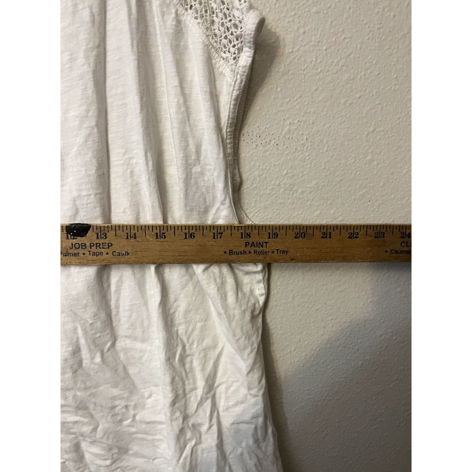 Eddie Bauer VINTAGE Eddie Bauer Ivory Lightweight Cotton Embroidered Sleeveless Blouse Top XL Women Button Embroidered Casual Shirt Size XL / US 12-14 / IT 48-50 - 5 Thumbnail
