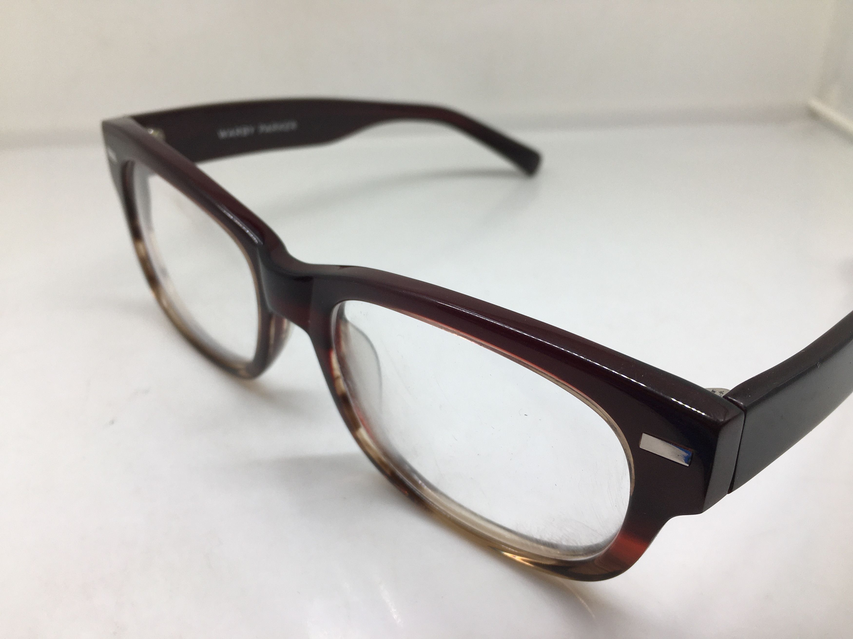 Warby Parker WARBY PARKER Crossby 313 Red Brown Eyeglasses Size ONE SIZE - 3 Thumbnail