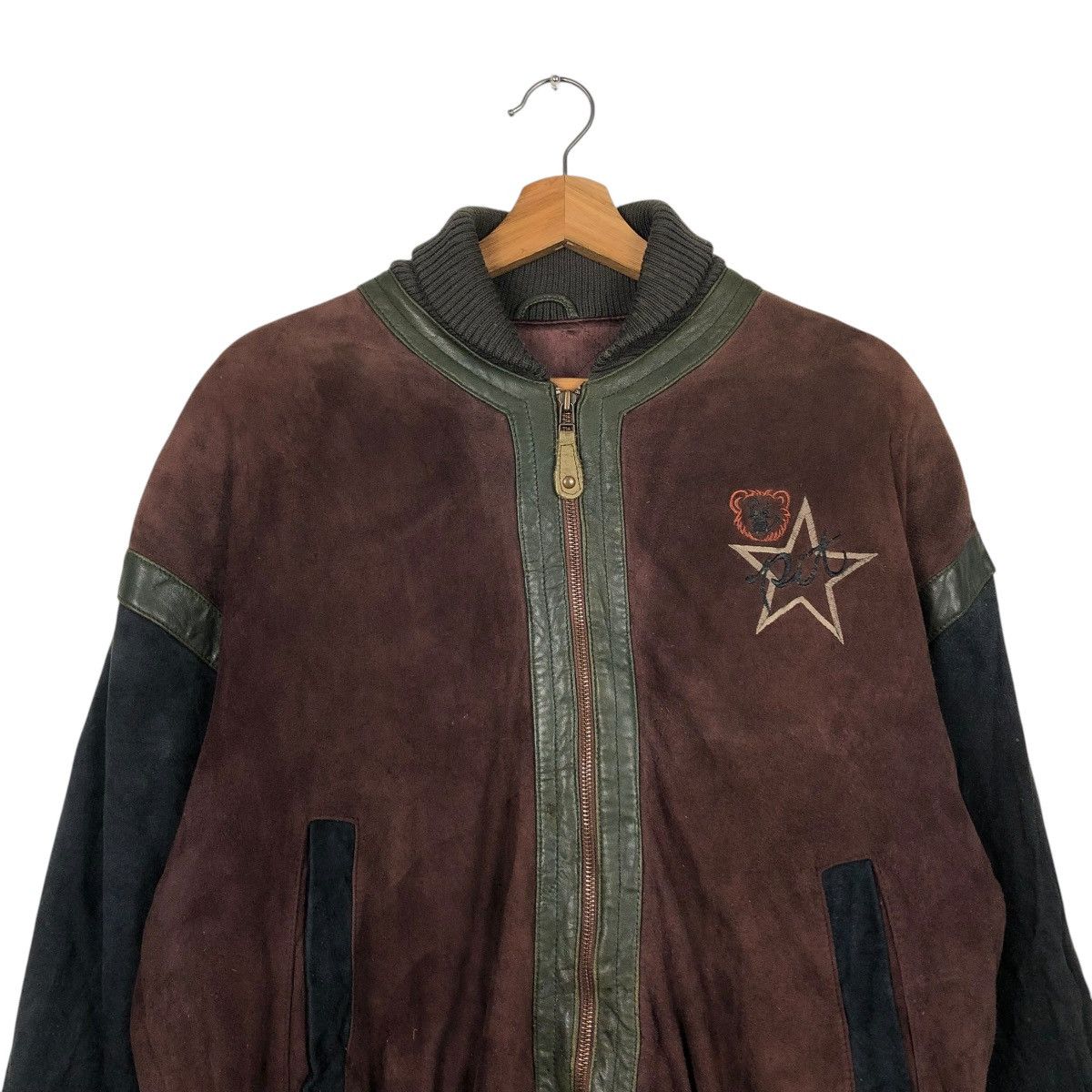 Japanese Brand 🔥VINTAGE BOMBER JACKET CARTOON VAZIIE ISSEY MIYAKE BIG LOGO Size US M / EU 48-50 / 2 - 5 Thumbnail