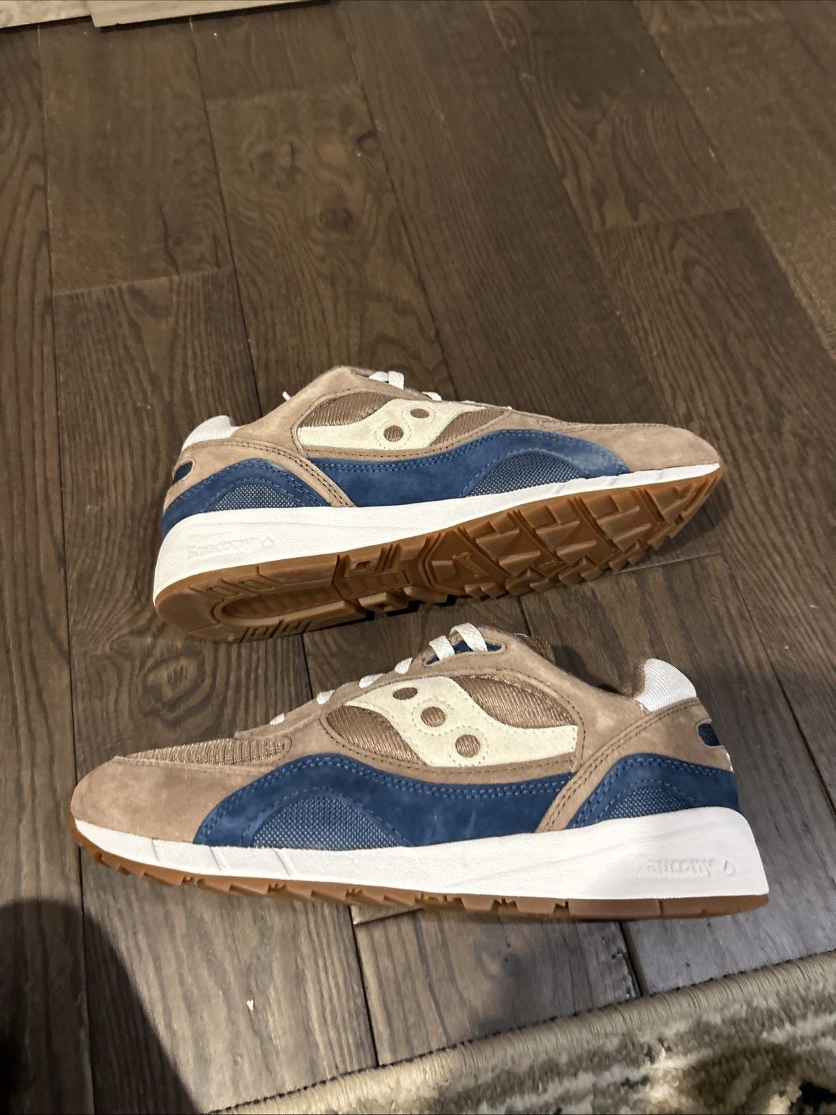 Saucony Saucony Shadow 6000 Sand/ Grey Size US 11 / EU 44 - 2 Thumbnail
