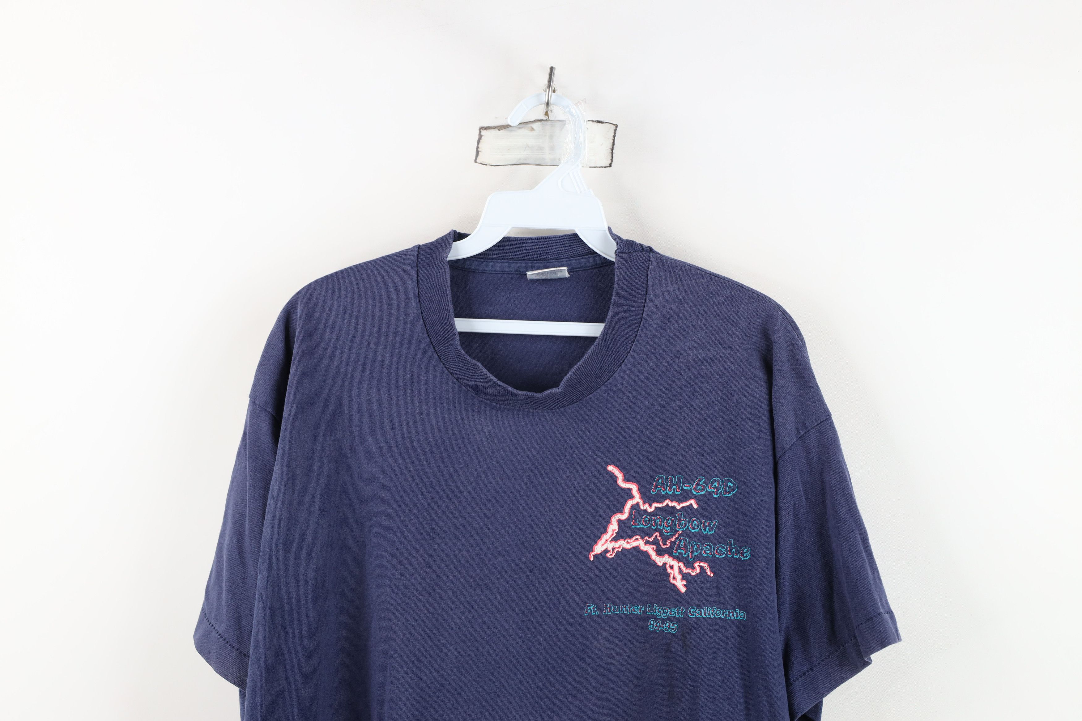 Vintage Vintage 90s Longbow Apache Ft Hunter Liggett T-Shirt USA Size US XL / EU 56 / 4 - 2 Thumbnail