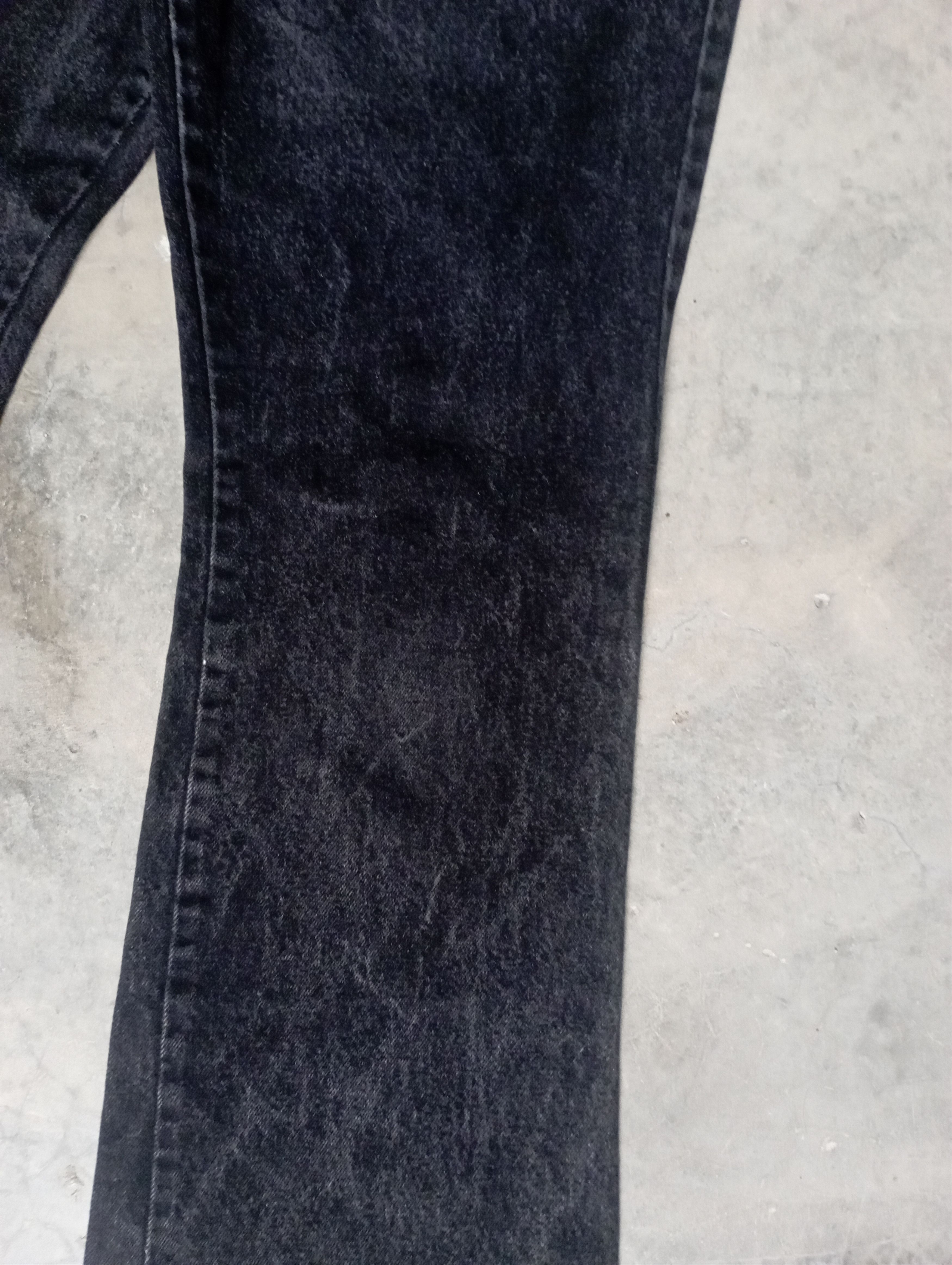 If Six Was Nine 1990 Made In USA Talon Zip BOSS Flared Jeans Size US 31 - 4 Thumbnail