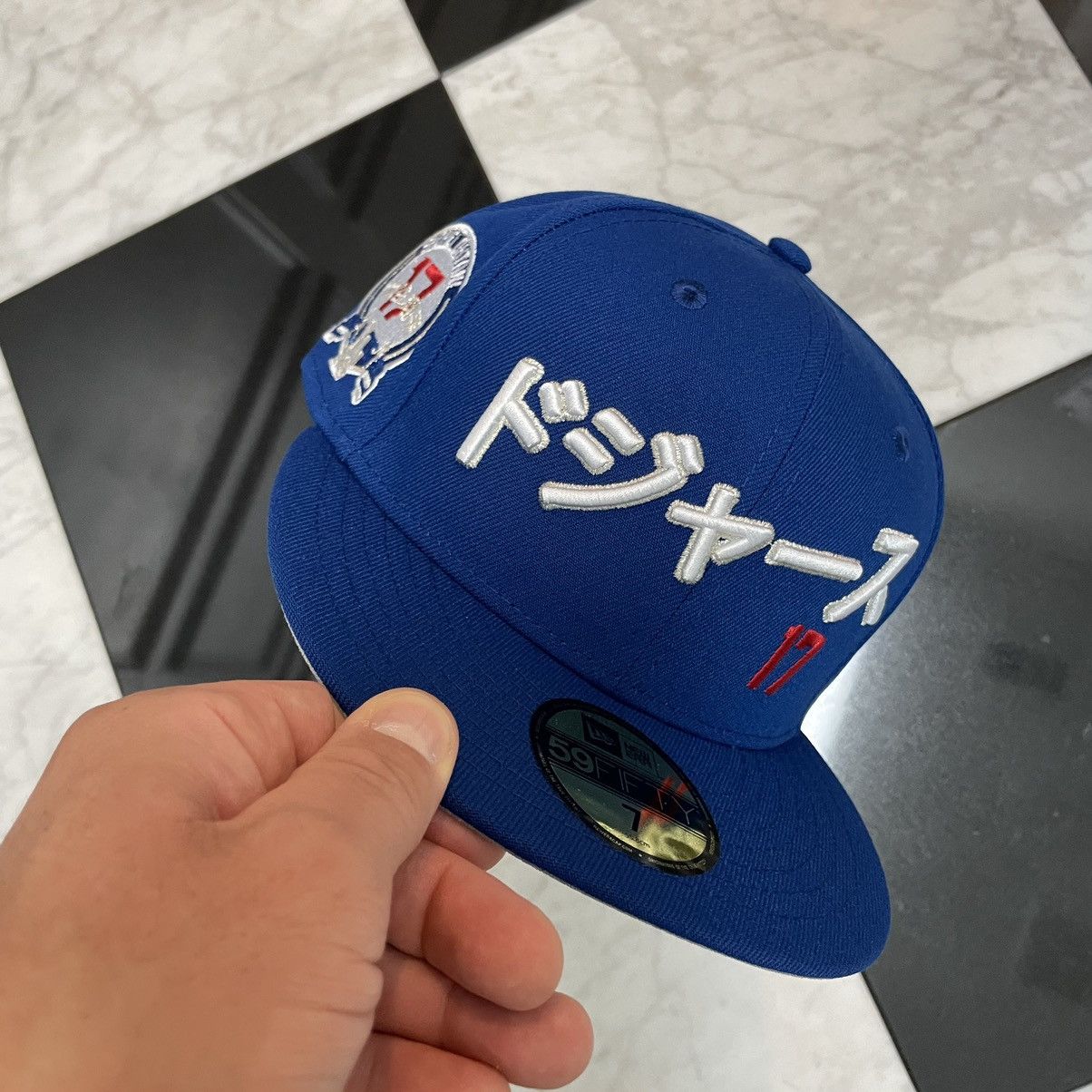 New Era 🔥 Exclusive Ohtani dodgers fitted size 7 Size ONE SIZE - 2 Thumbnail