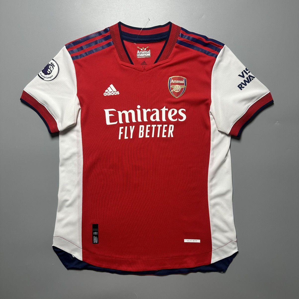 Vintage ARSENAL ADIDAS 2021/2022 FOOTBALL HOME JERSEY #10 SMITH ROWE Size M / US 6-8 / IT 42-44 - 2 Thumbnail