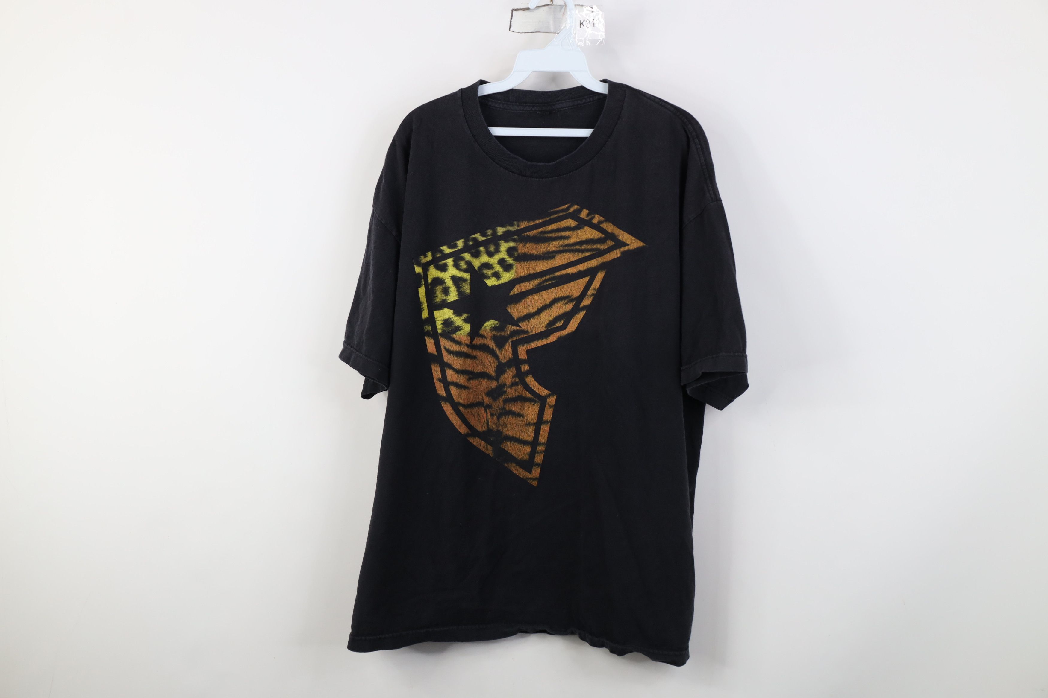 Famous Stars And Straps Vintage 90s Y2K Famous Stars & Straps Cheetah Racing T-Shirt Size US XXL / EU 58 / 5 - 1 Thumbnail