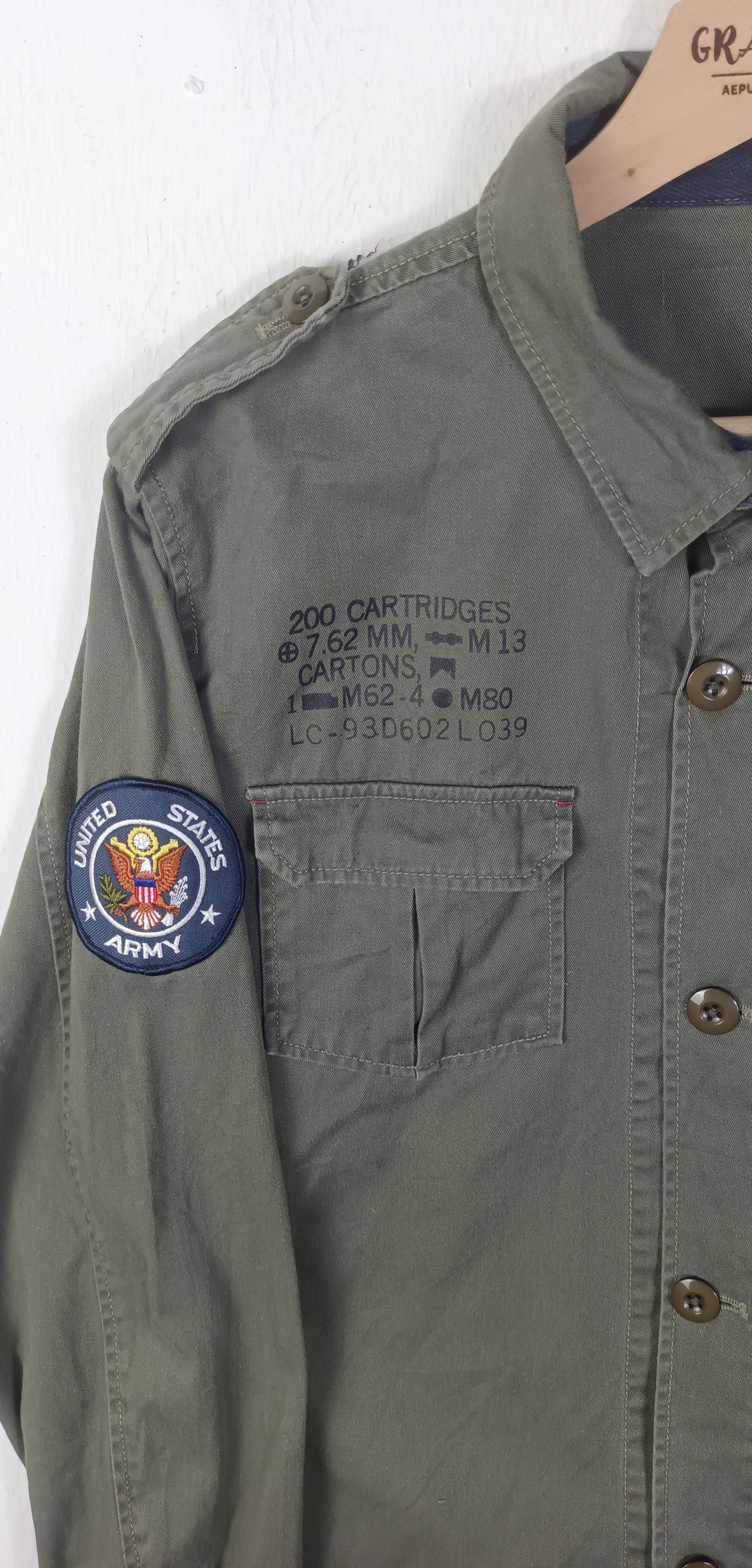 Japanese Brand US Army 200 Cartridges M13 Military Jacket Size US M / EU 48-50 / 2 - 8 Thumbnail