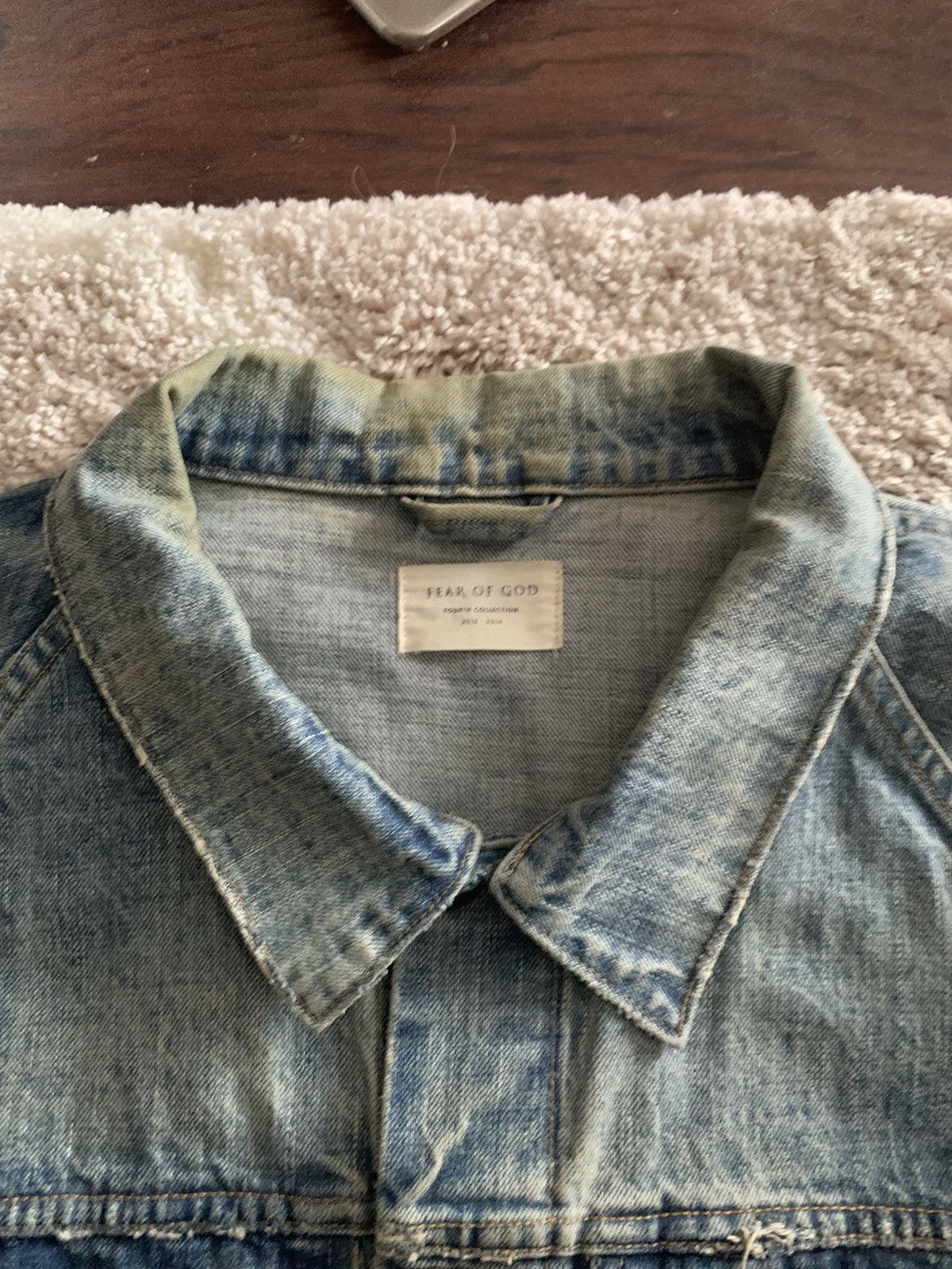 Fear of God Fear of God 4th Collection Denim Jacket Size US XL / EU 56 / 4 - 8 Thumbnail