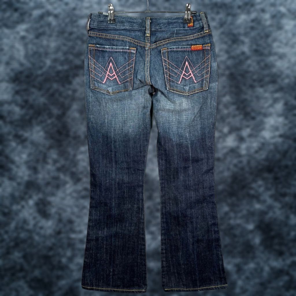 7 For All Mankind 7 For All Mankind Womens Jeans Bootcut 26 Medium Wash Denim USA Size 26" / US 2 / IT 38 - 1 Thumbnail
