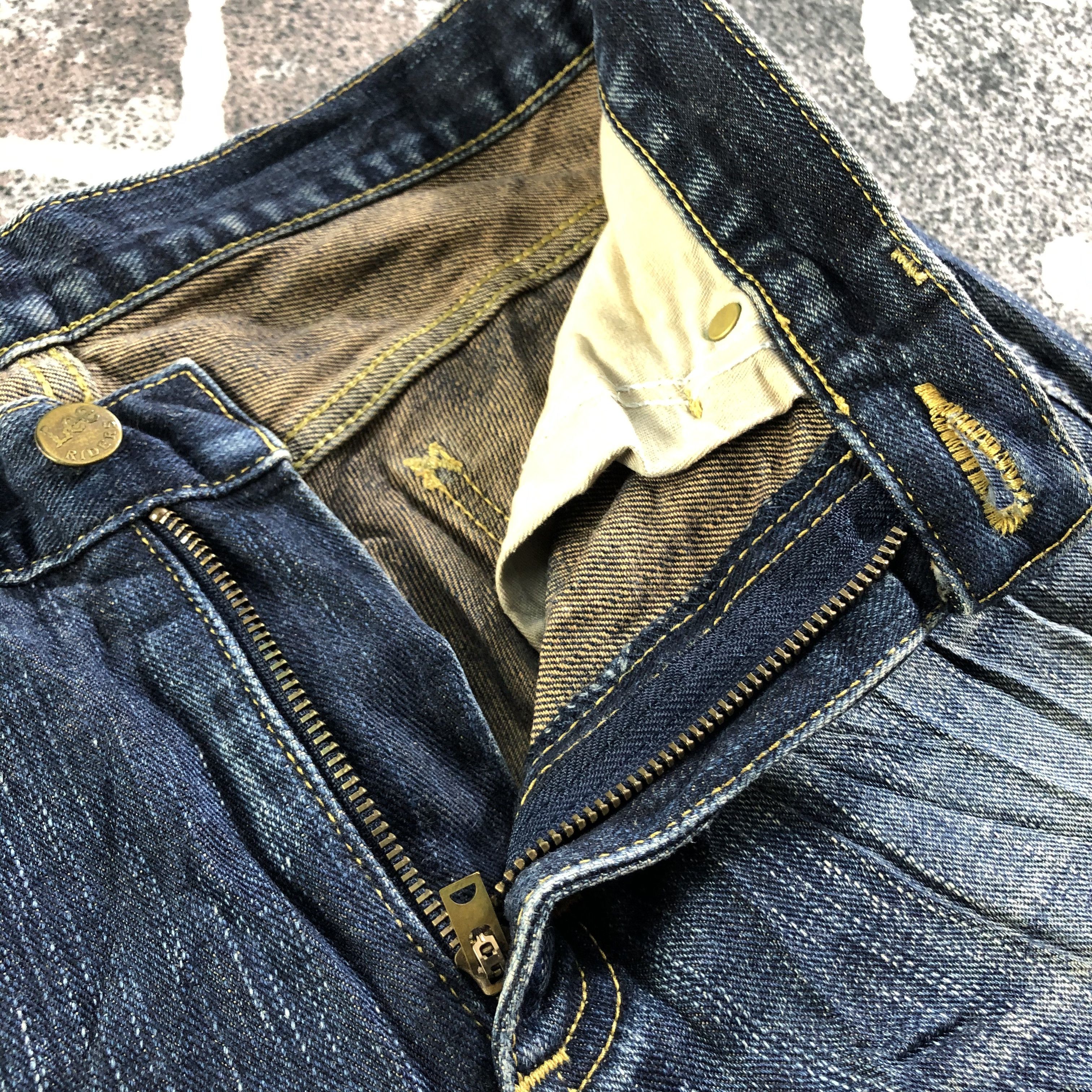 Lee Vintage Lee Riders Jeans Faded Blue Denim KJ3061 Size US 29 - 9 Thumbnail
