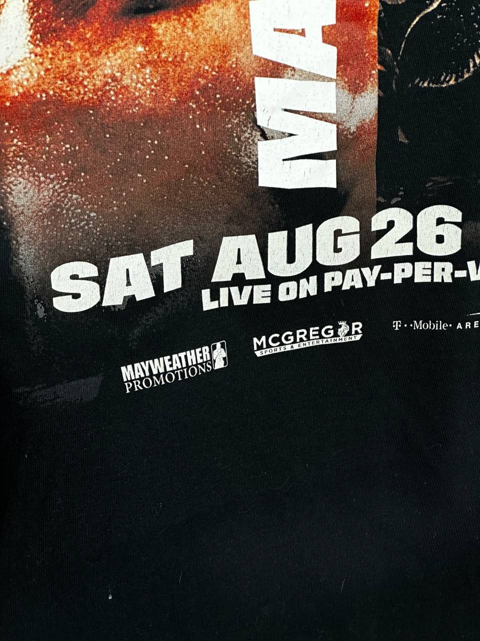 UFC × Vintage Conor Mc Gregor VS Floyd Mayweather Boxing T Shirt Size US L / EU 52-54 / 3 - 5 Thumbnail