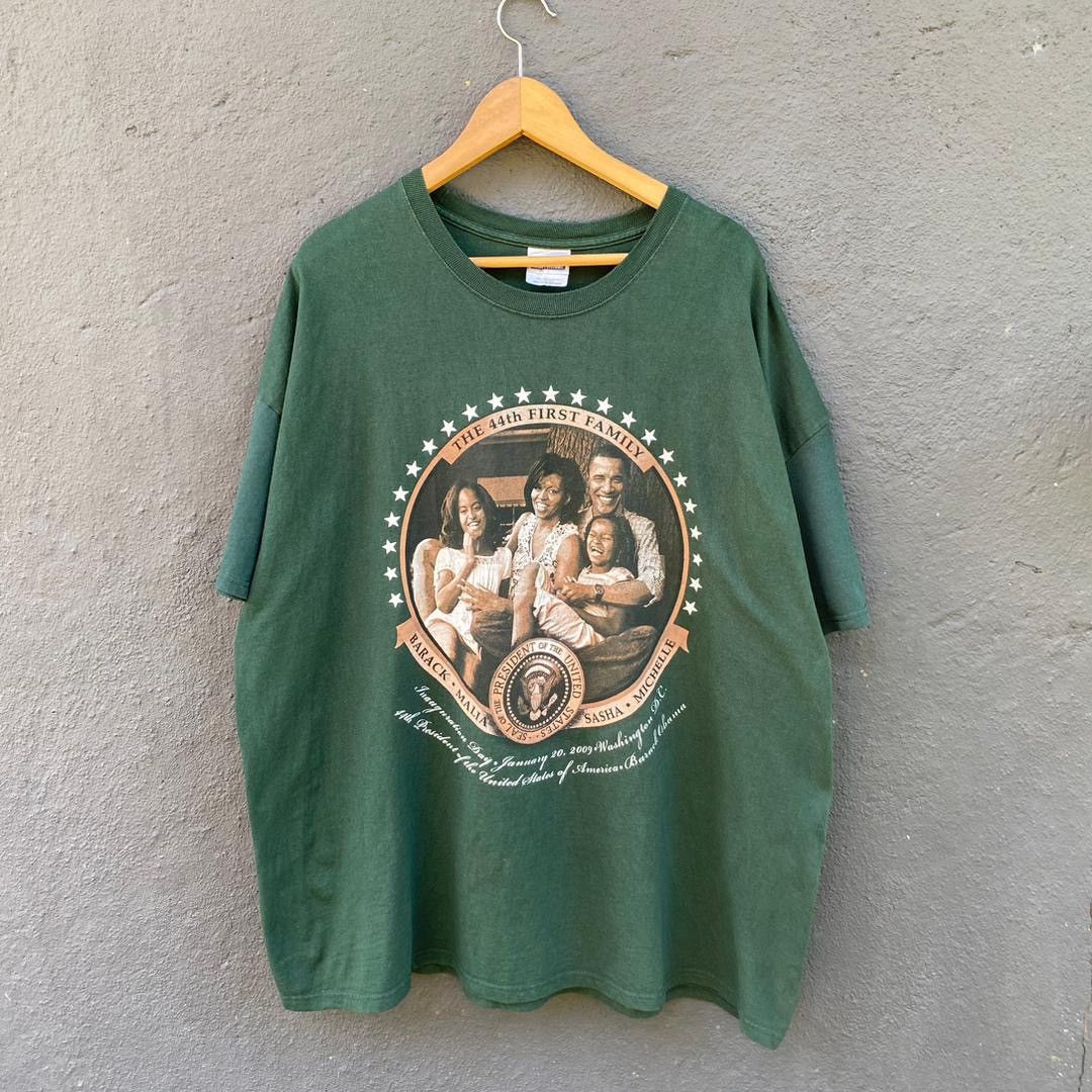 President's Thrashed Faded Vintage President Obama Tee Size US XXL / EU 58 / 5 - 1 Thumbnail