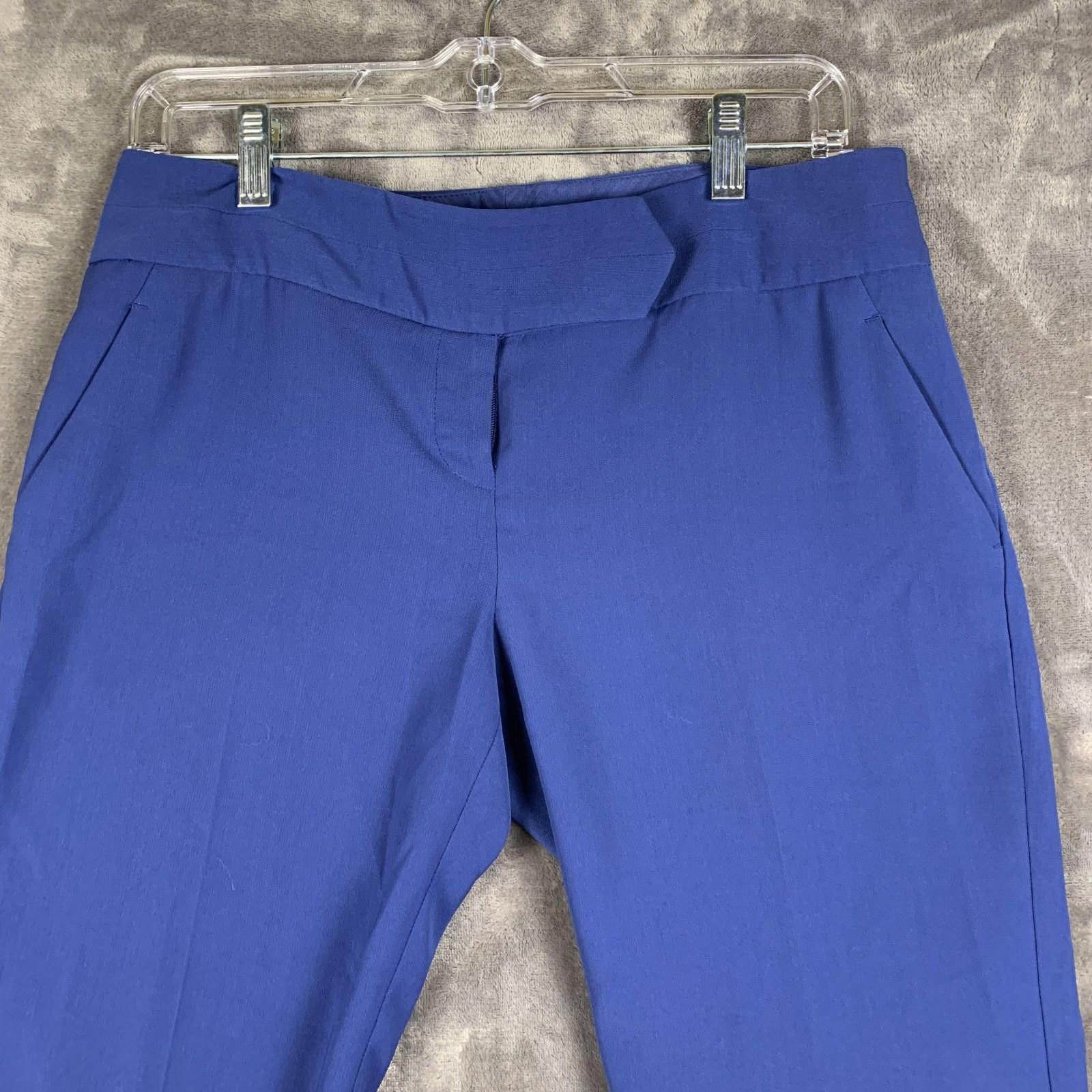 Designer The Limited Cassidy Fit Blue flare leg dress pants Sz.4 (373 Size 27" / US 4 / IT 40 - 3 Thumbnail