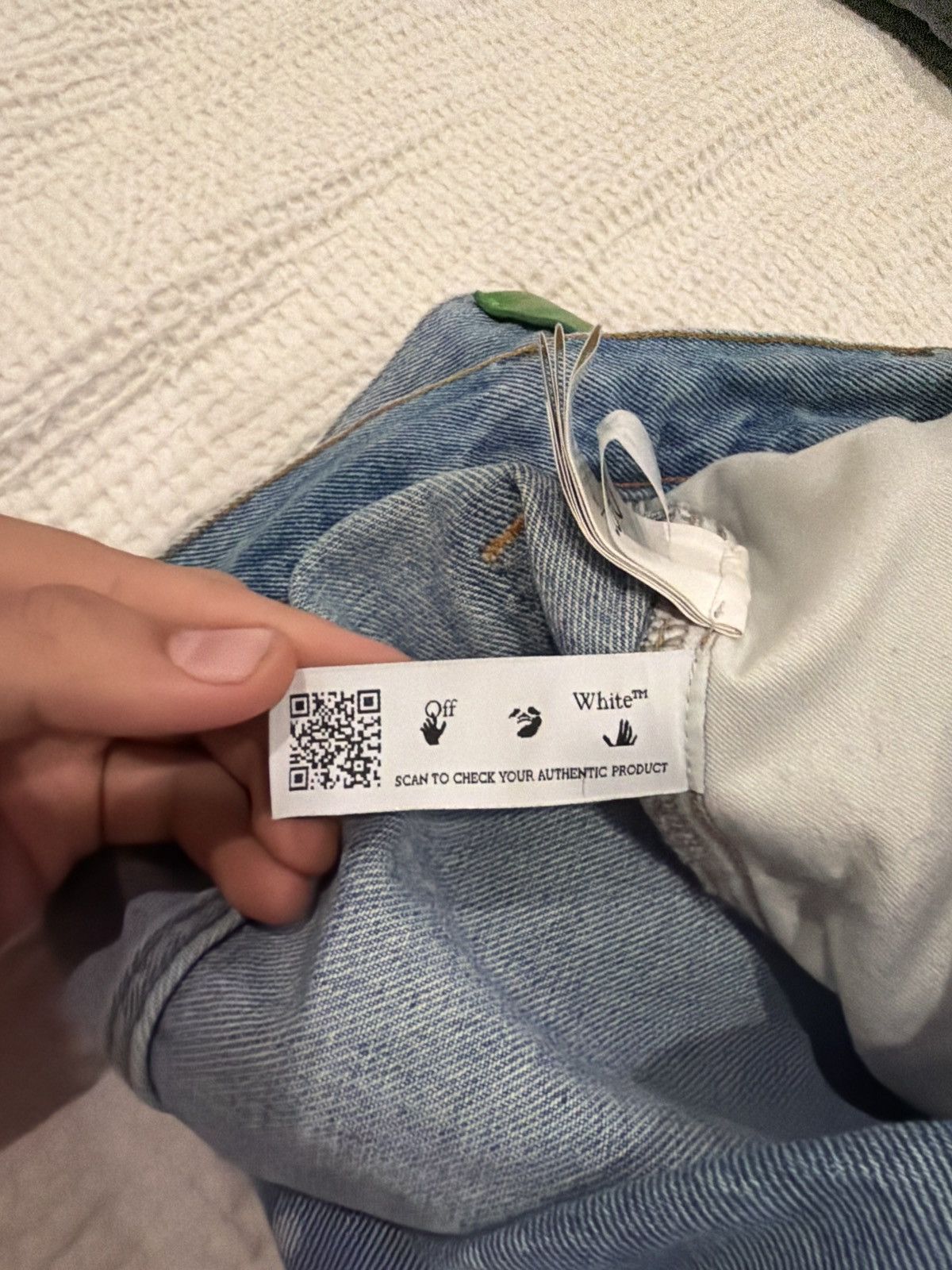 Off-White Baggy Blue Jeans Size US 36 / EU 52 - 8 Thumbnail
