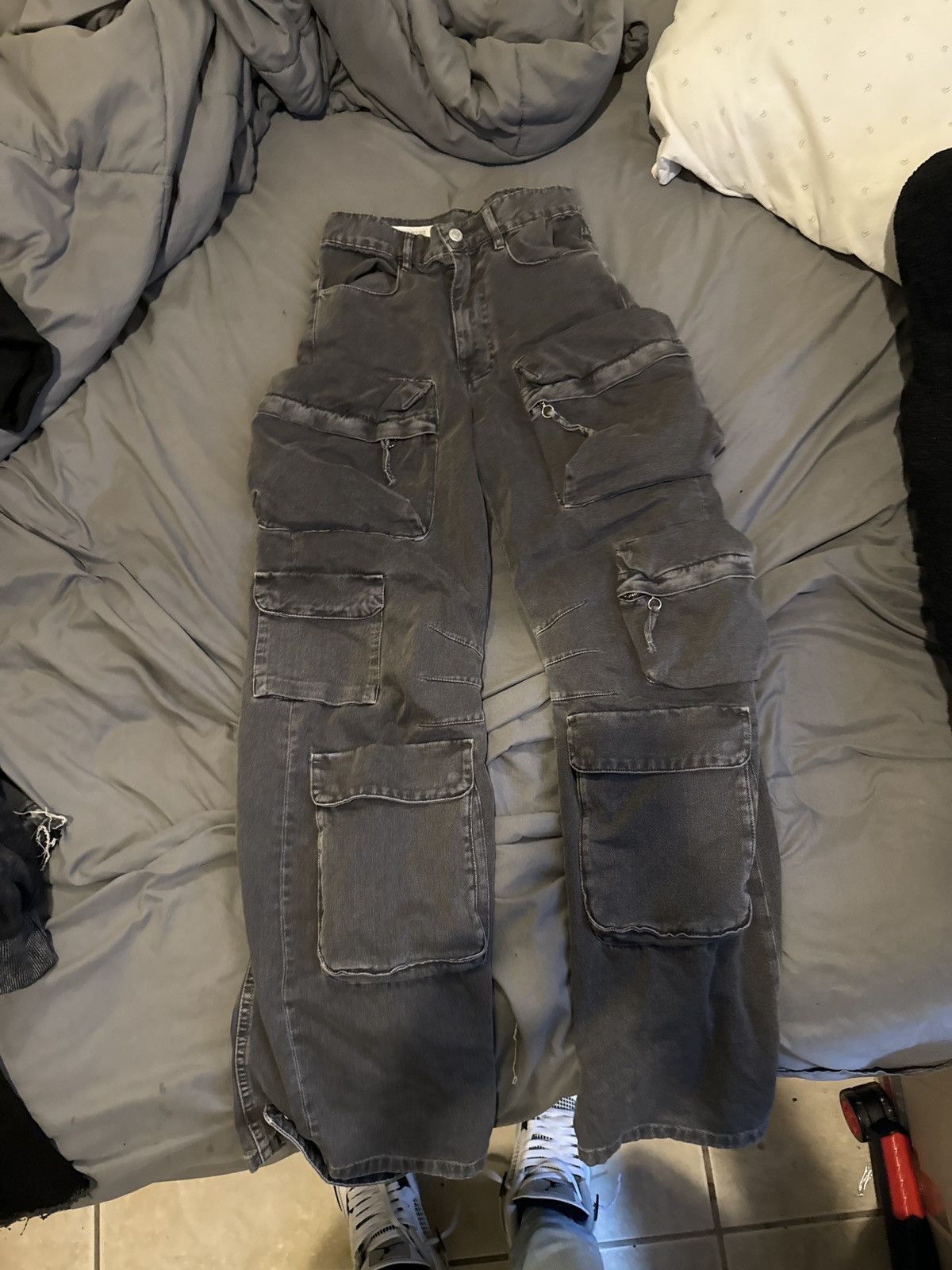 Zara Zara Double Cargo Pants Size US 28 / EU 44 - 2 Thumbnail