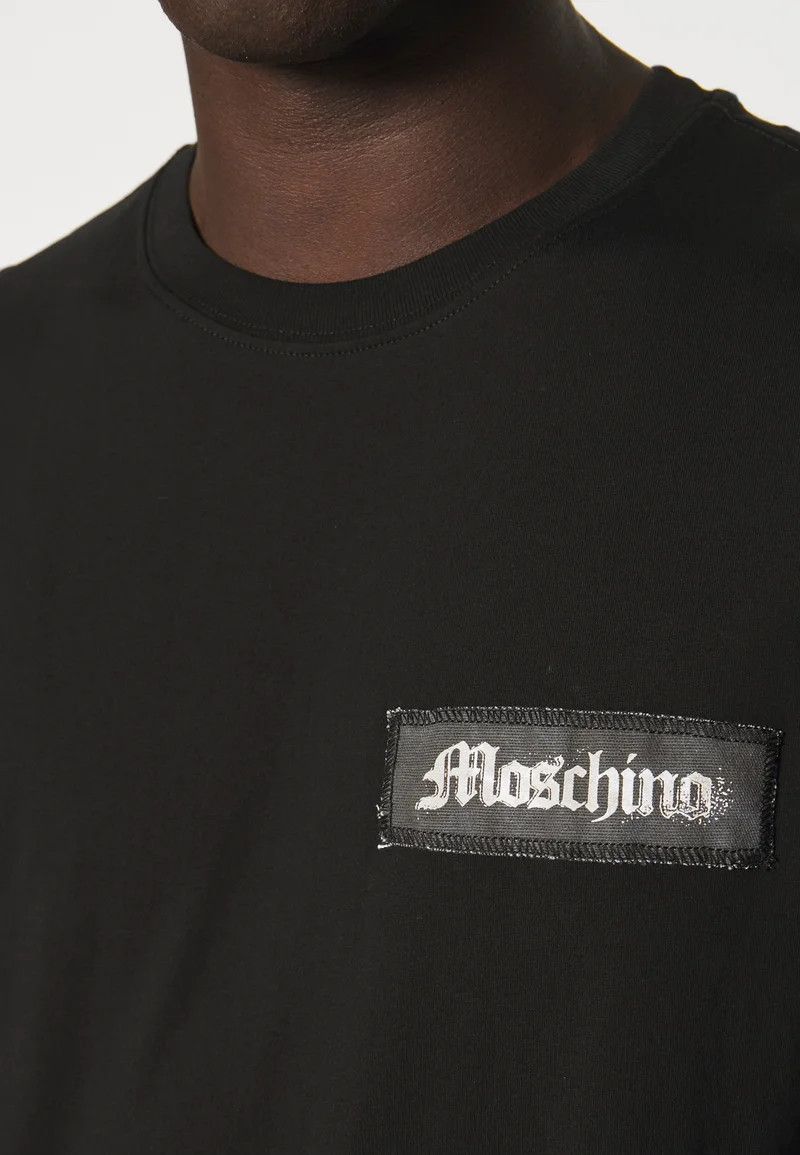 Moschino o1y0225 Logo T-Shirt in Black Size US S / EU 44-46 / 1 - 2 Thumbnail