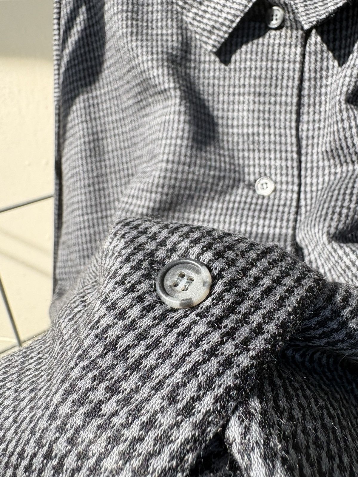 Issey Miyake i.s. Issey Miyake wool jacket blouse Size M / US 6-8 / IT 42-44 - 10 Thumbnail