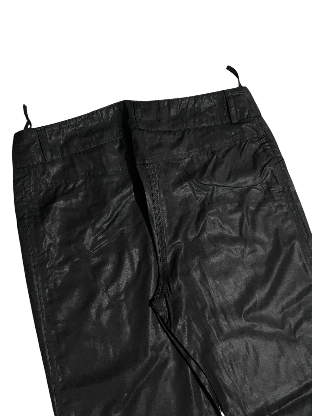 Chanel Chanel 2005 Runway Shinny Wool Pants Ruched Ankle Logo Size 30" / US 8 / IT 44 - 11 Thumbnail