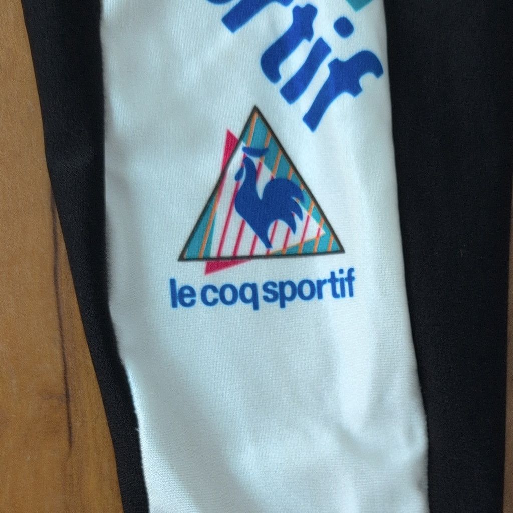 Le Coq Sportif × Vintage Vintage Le Coq Sportif Elastic Exercise Leggings Small Size 26" / US 2 / IT 38 - 3 Thumbnail