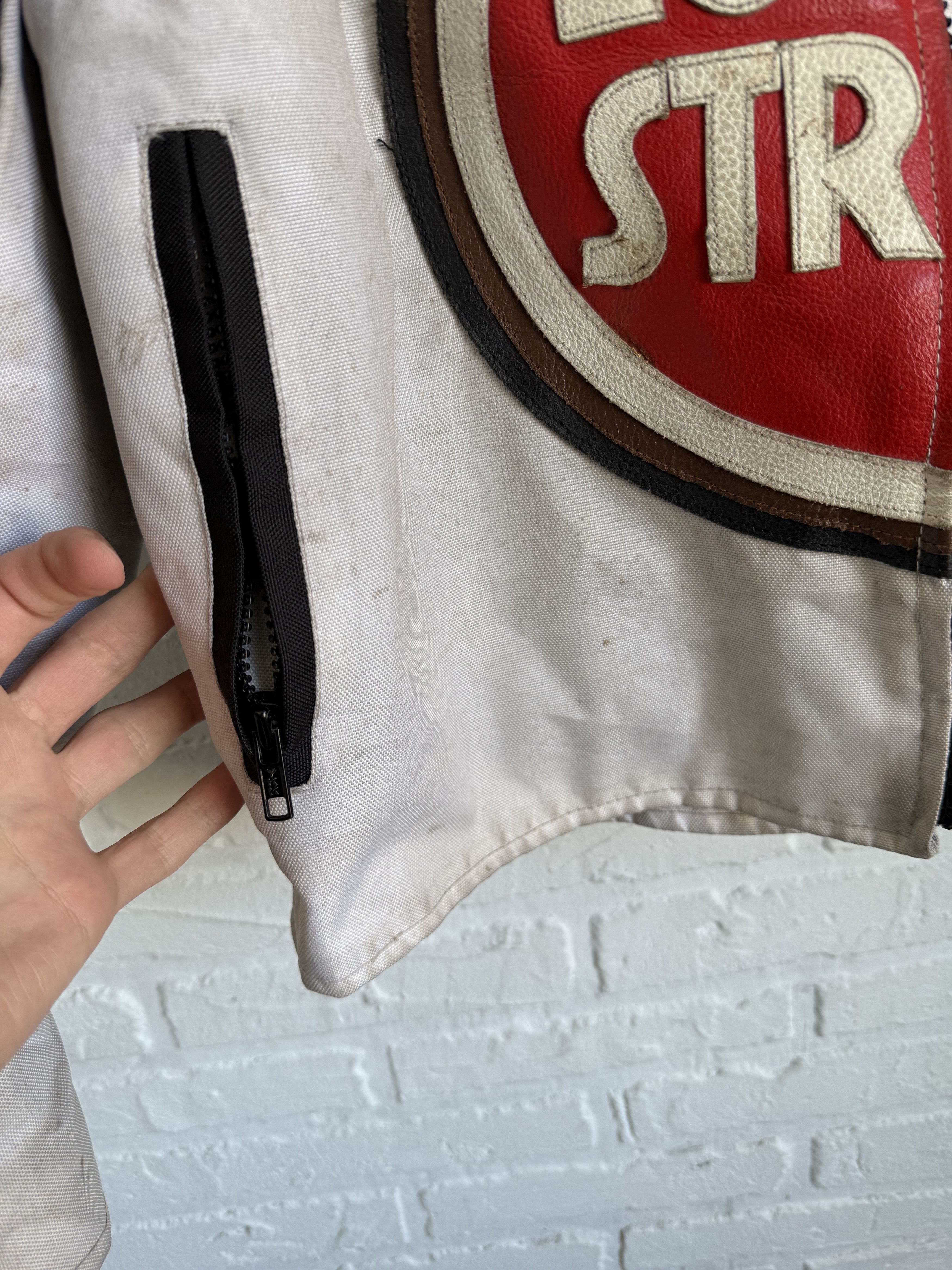 Vintage Vintage Lucky Strike Racing Jacket Moto Biker Leather Size US L / EU 52-54 / 3 - 4 Thumbnail