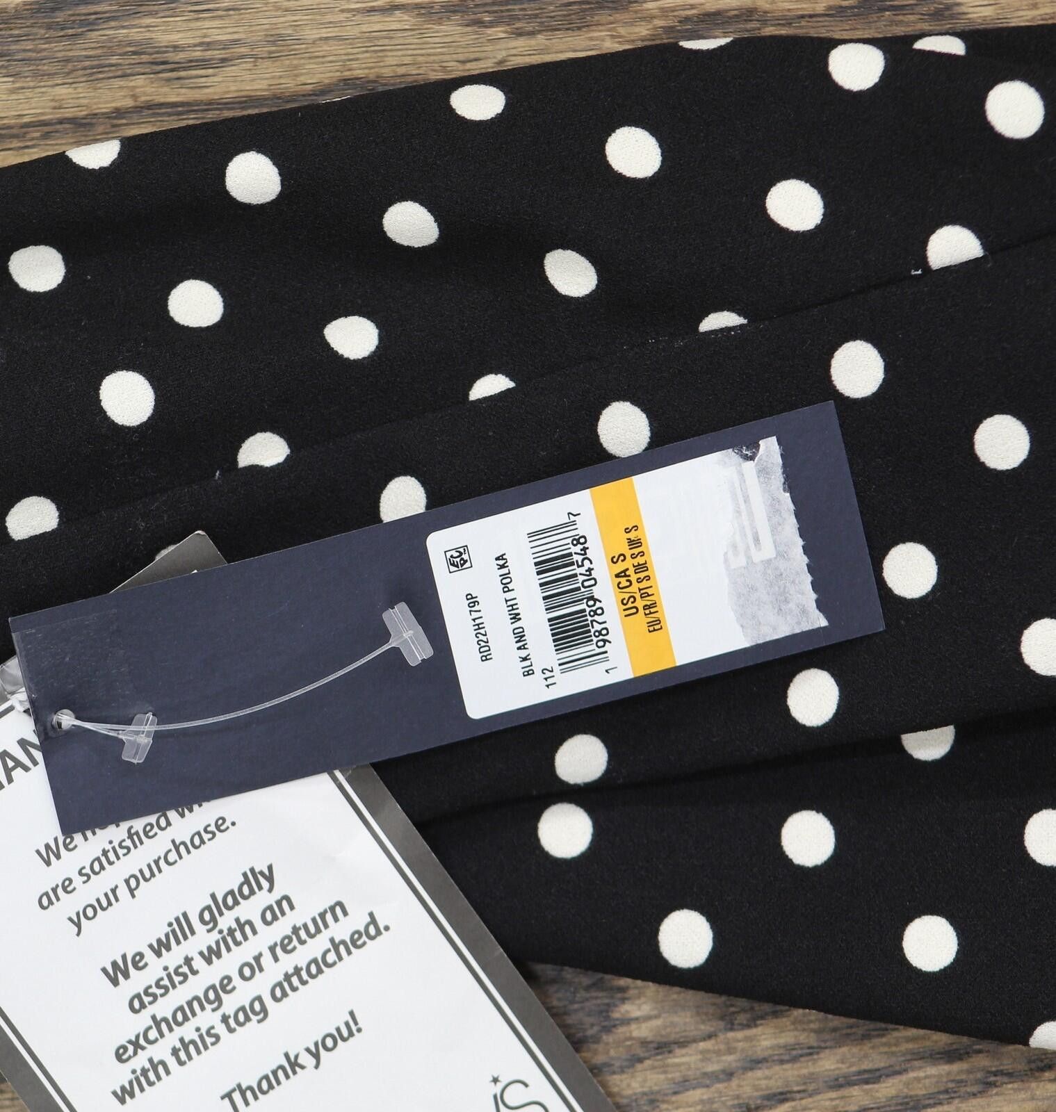 Other Nwt Rachel By Rachel Roy Polka Dot Dress Black / White S Size S / US 4 / IT 40 - 4 Thumbnail