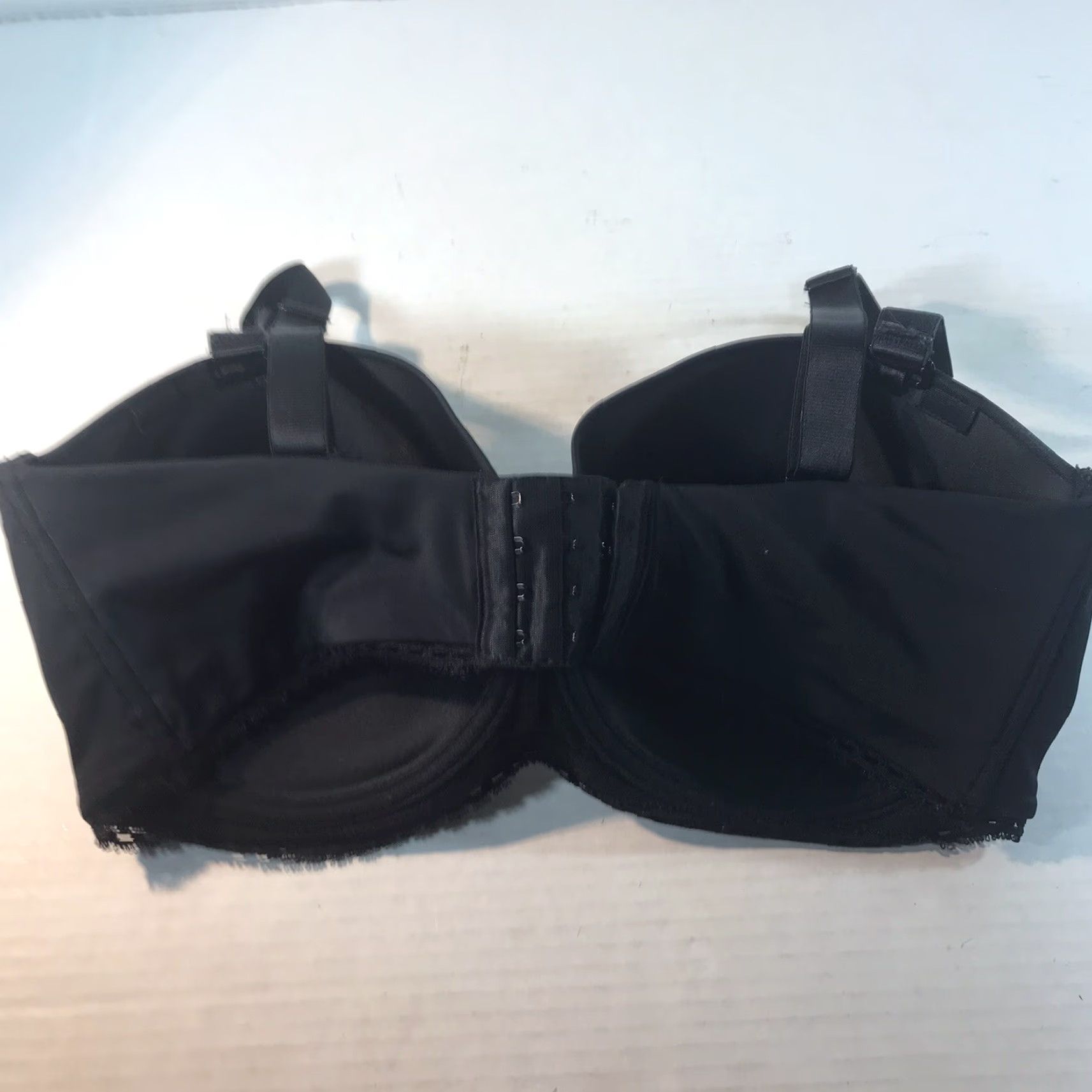 Calvin Klein Calvin Klein Women's Black Lightly Lined Push Up Bra 36DD Adjustable Straps Underwired Thailand Size ONE SIZE - 2 Thumbnail