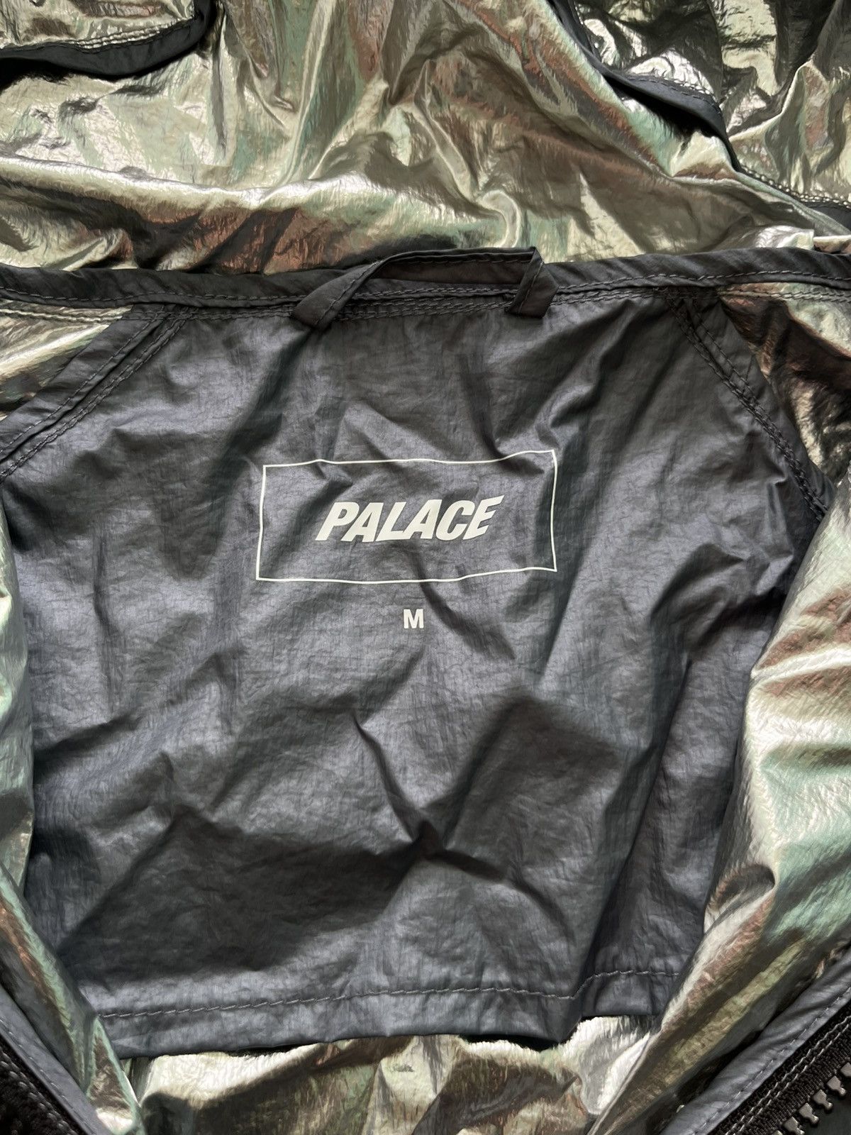 Palace 2019 Palace Skateboards Foil Jacket Nylon Light Streetwear Size US M / EU 48-50 / 2 - 8 Thumbnail