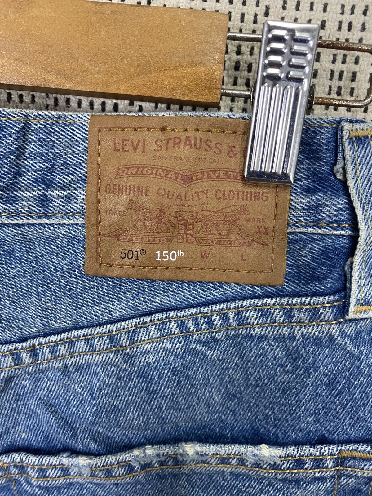 Levi's Levi's 501® anniversary idition 150th 2023 Shorts Size 27" / US 4 / IT 40 - 4 Thumbnail