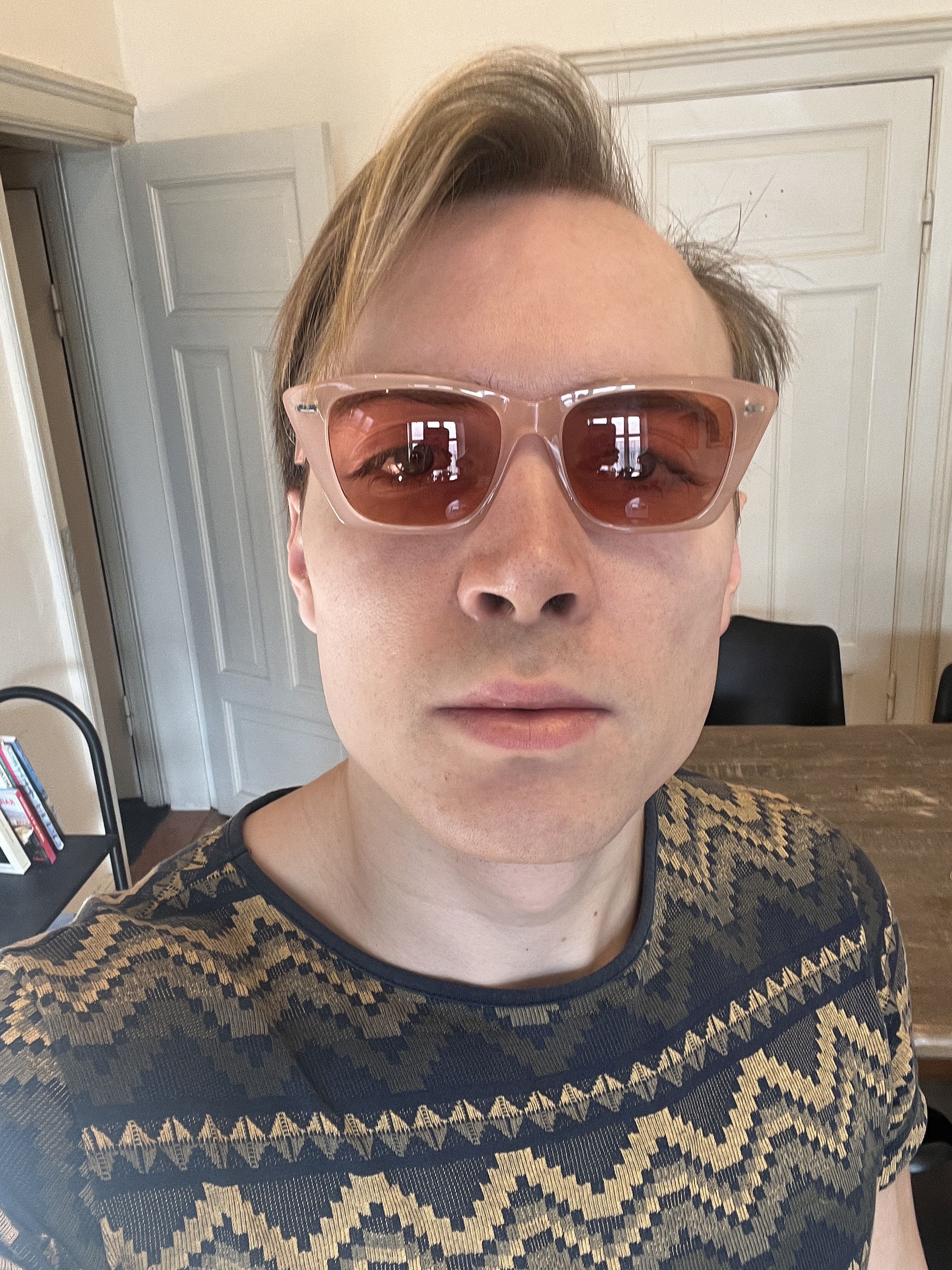Acne Studios Unisex pink sunglasses 😎 Size ONE SIZE - 8 Thumbnail