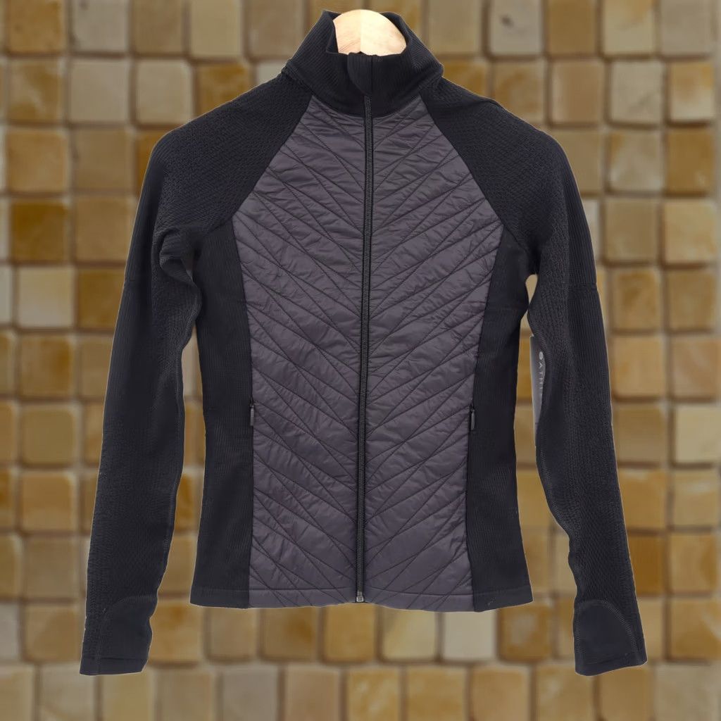 Athleta Athleta Jacket Women XS Black Insulated Primaloft Flurry Force II Full Zip Pockets New Size XS / US 0-2 / IT 36-38 - 1 Thumbnail